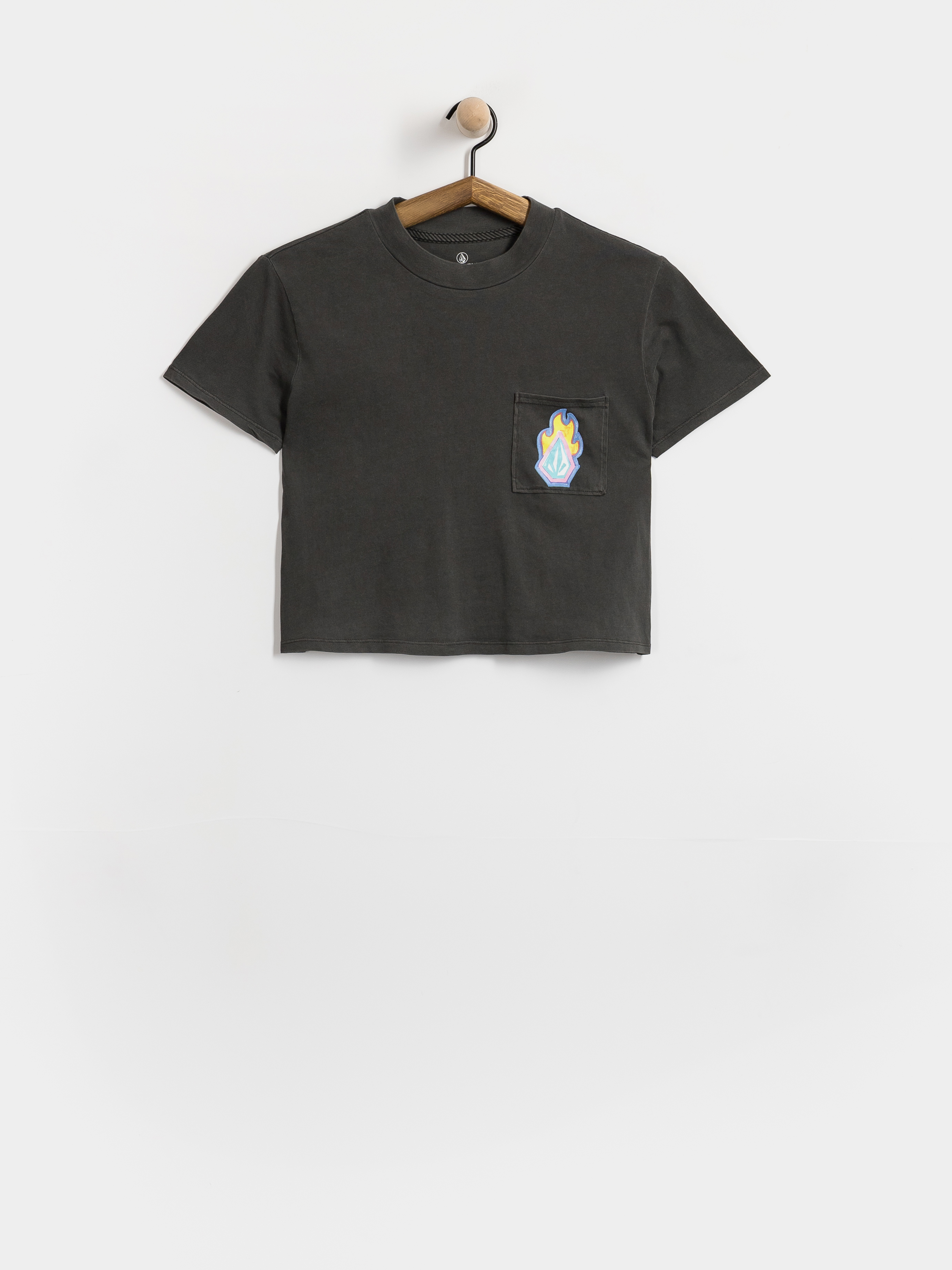 Футболка Volcom Pocket Dial Wmn (vintage black)