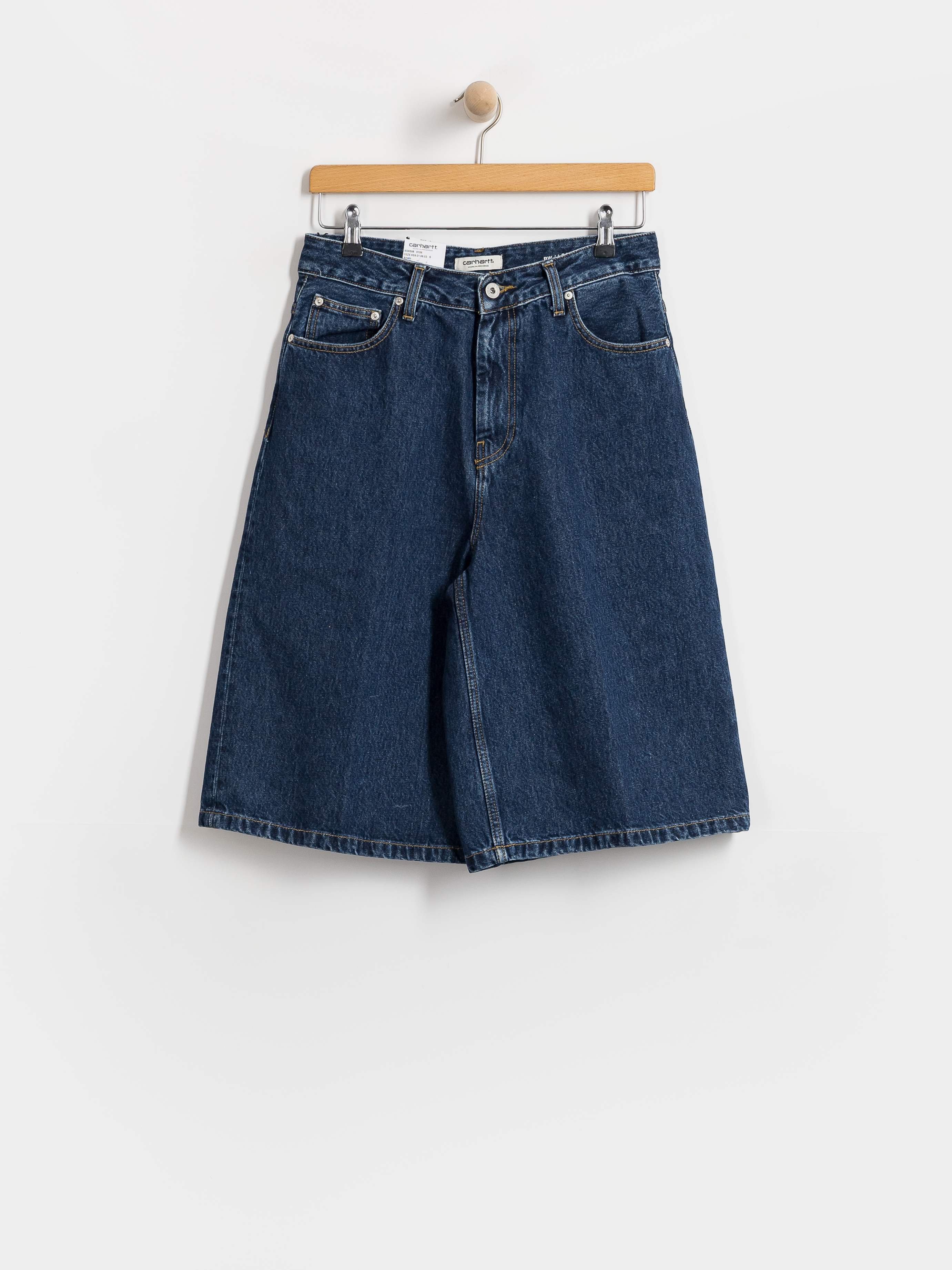 Шорти Carhartt WIP Belmont Wmn (blue stone washed)