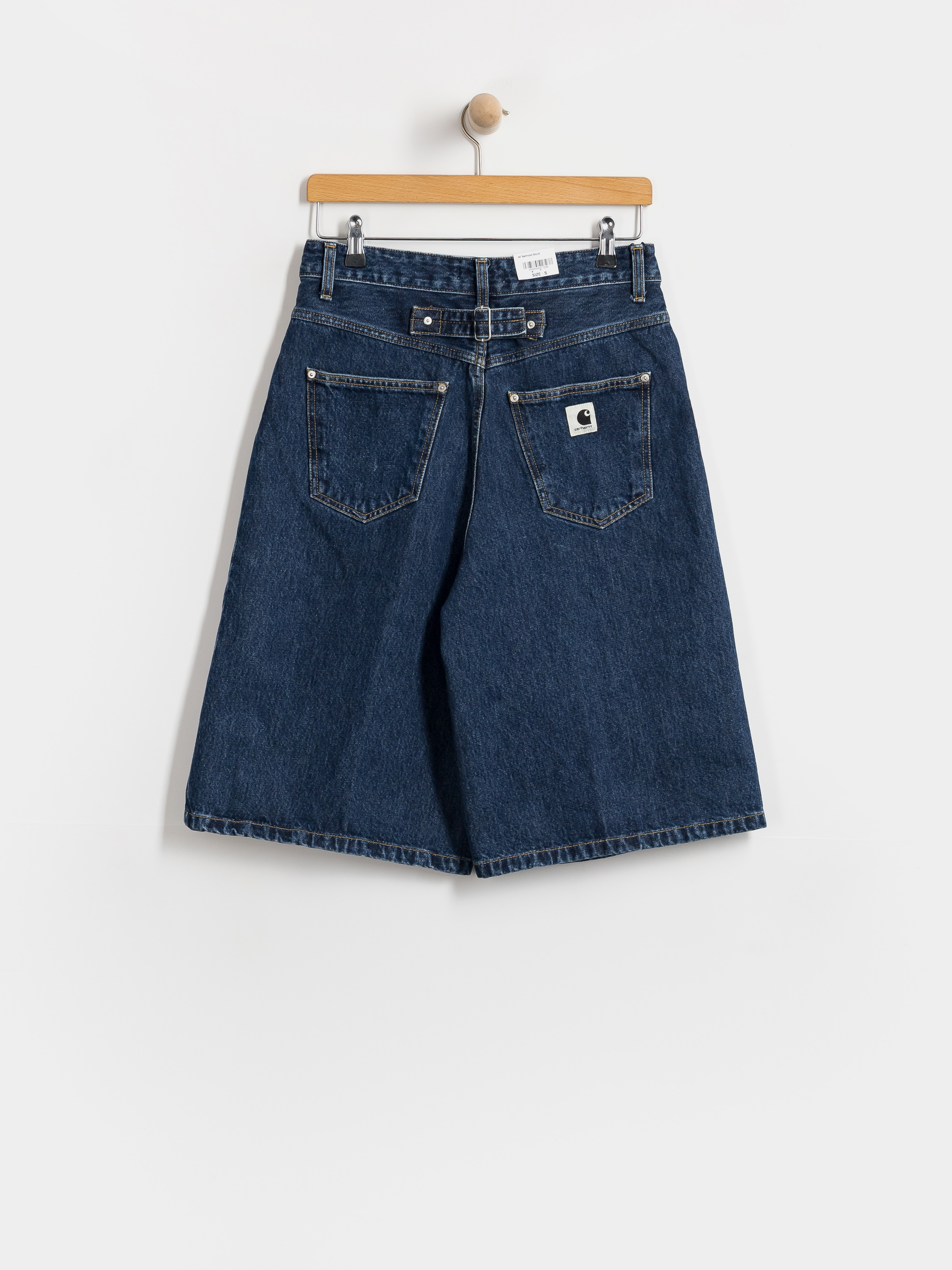 Шорти Carhartt WIP Belmont Wmn (blue stone washed)