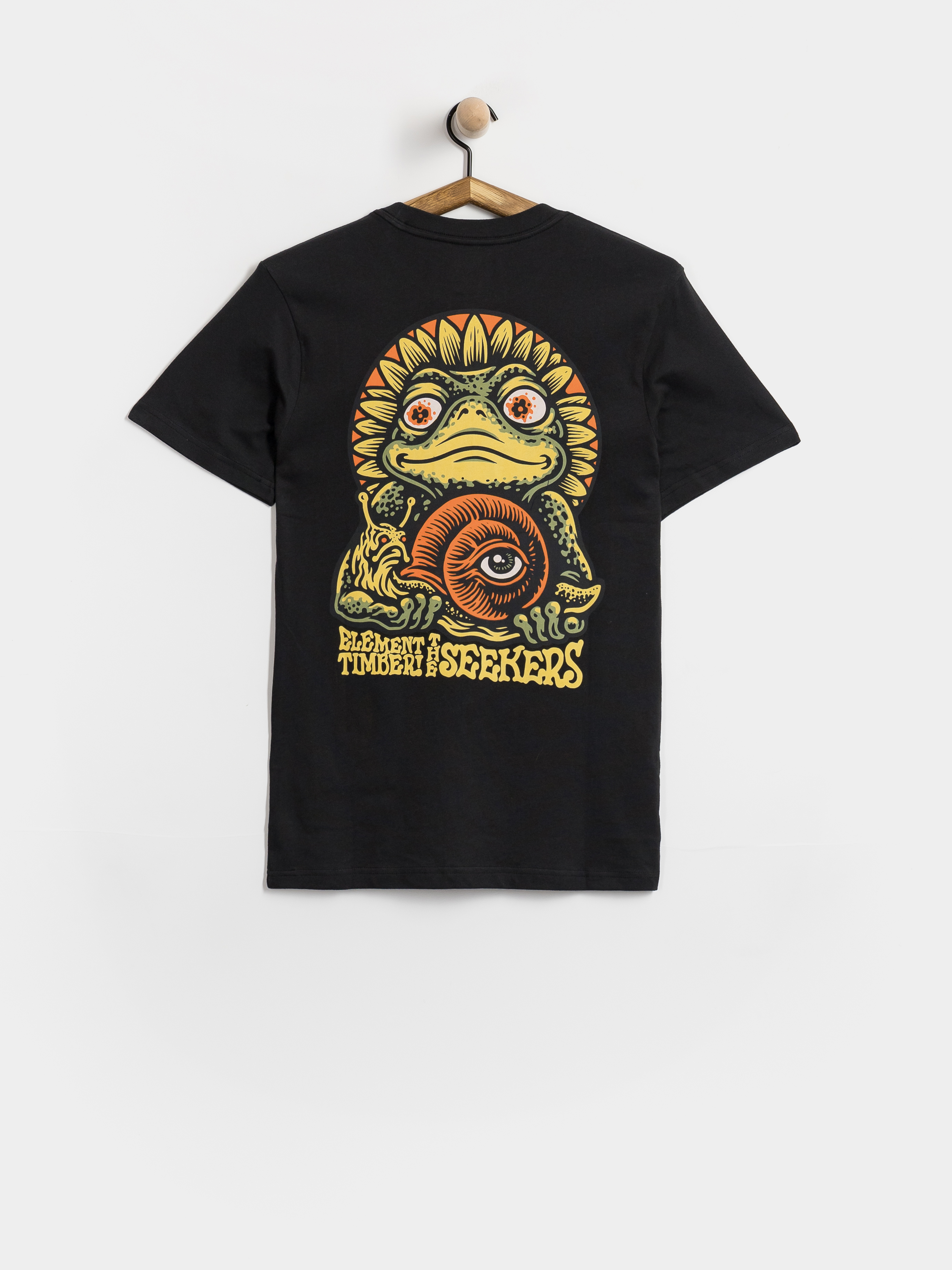 Футболка Element Timber The Frog (off black)