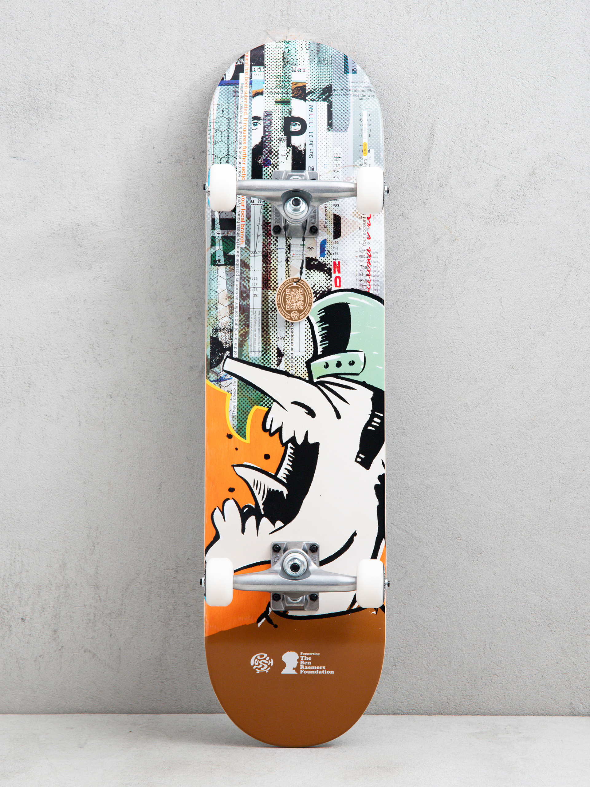 Скейтборд Push Andy Jenkins Guest (orange)