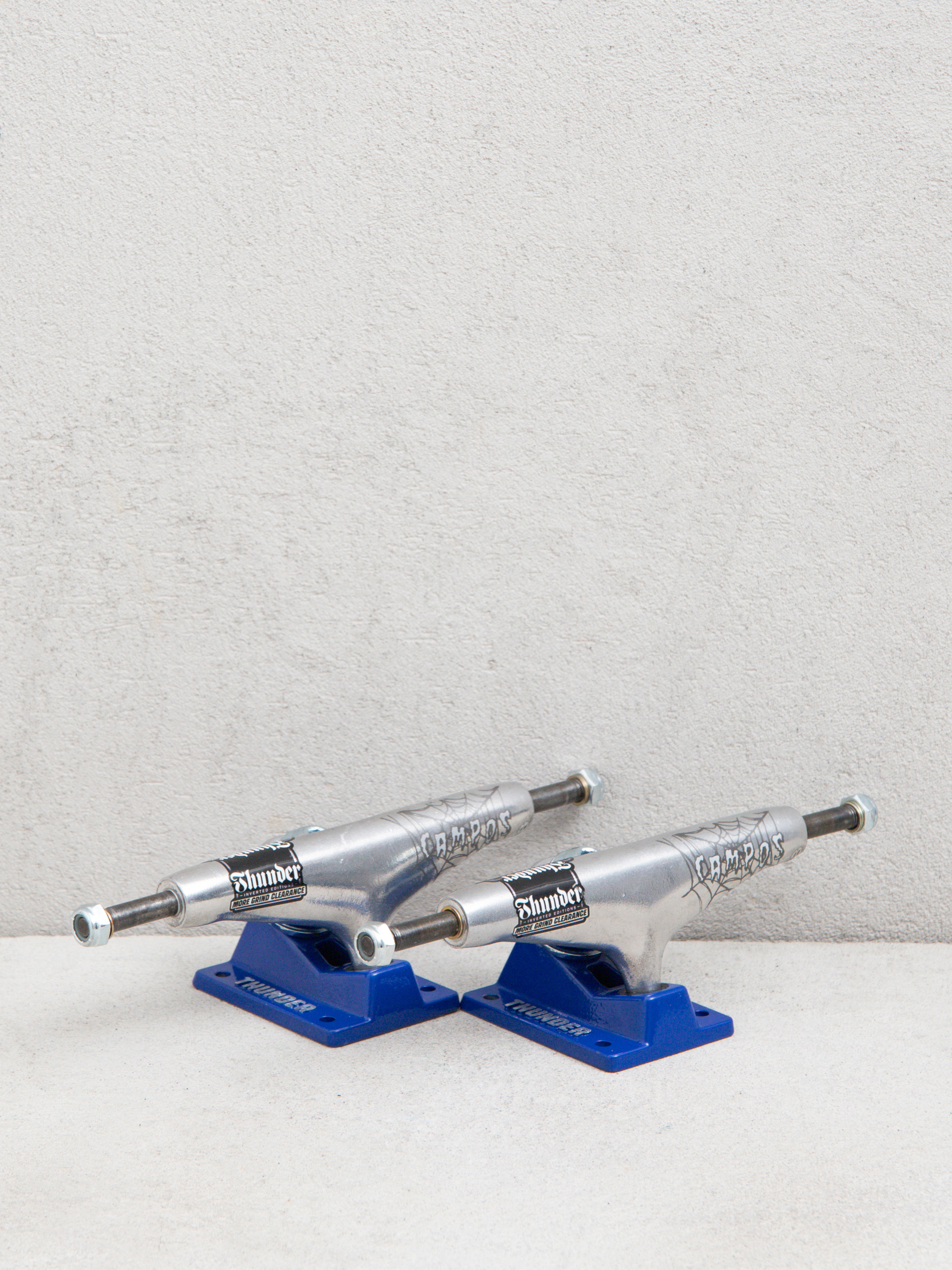 Підвіски Thunder Joseph Campos Menace Inverted Editions (polished/blue)