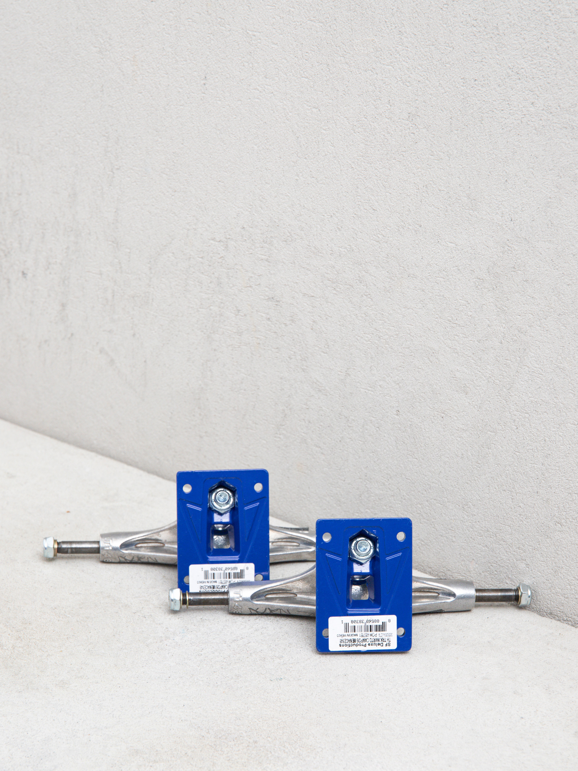 Підвіски Thunder Joseph Campos Menace Inverted Editions (polished/blue)