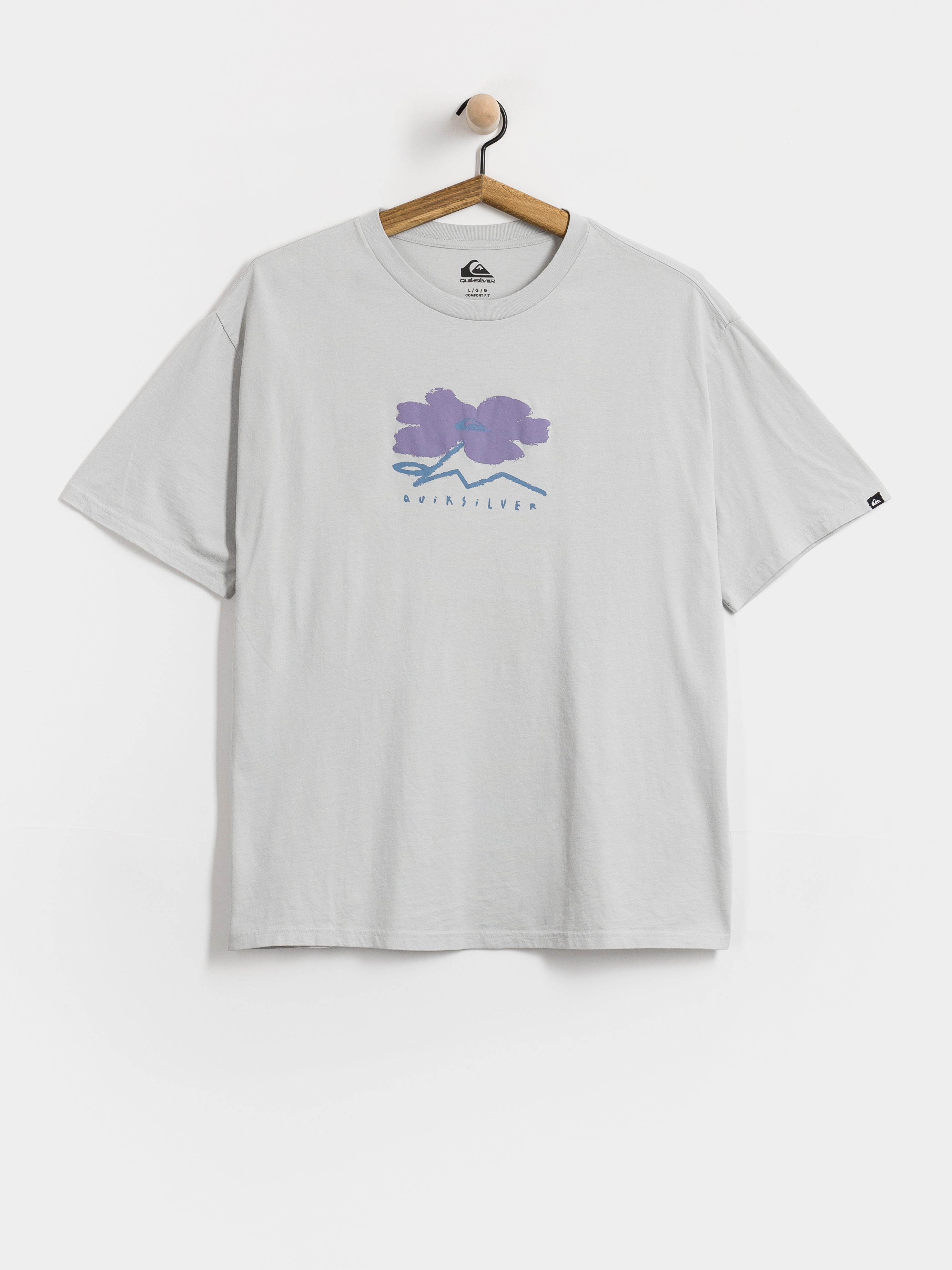 Футболка Quiksilver Structured Flower (micro chip)