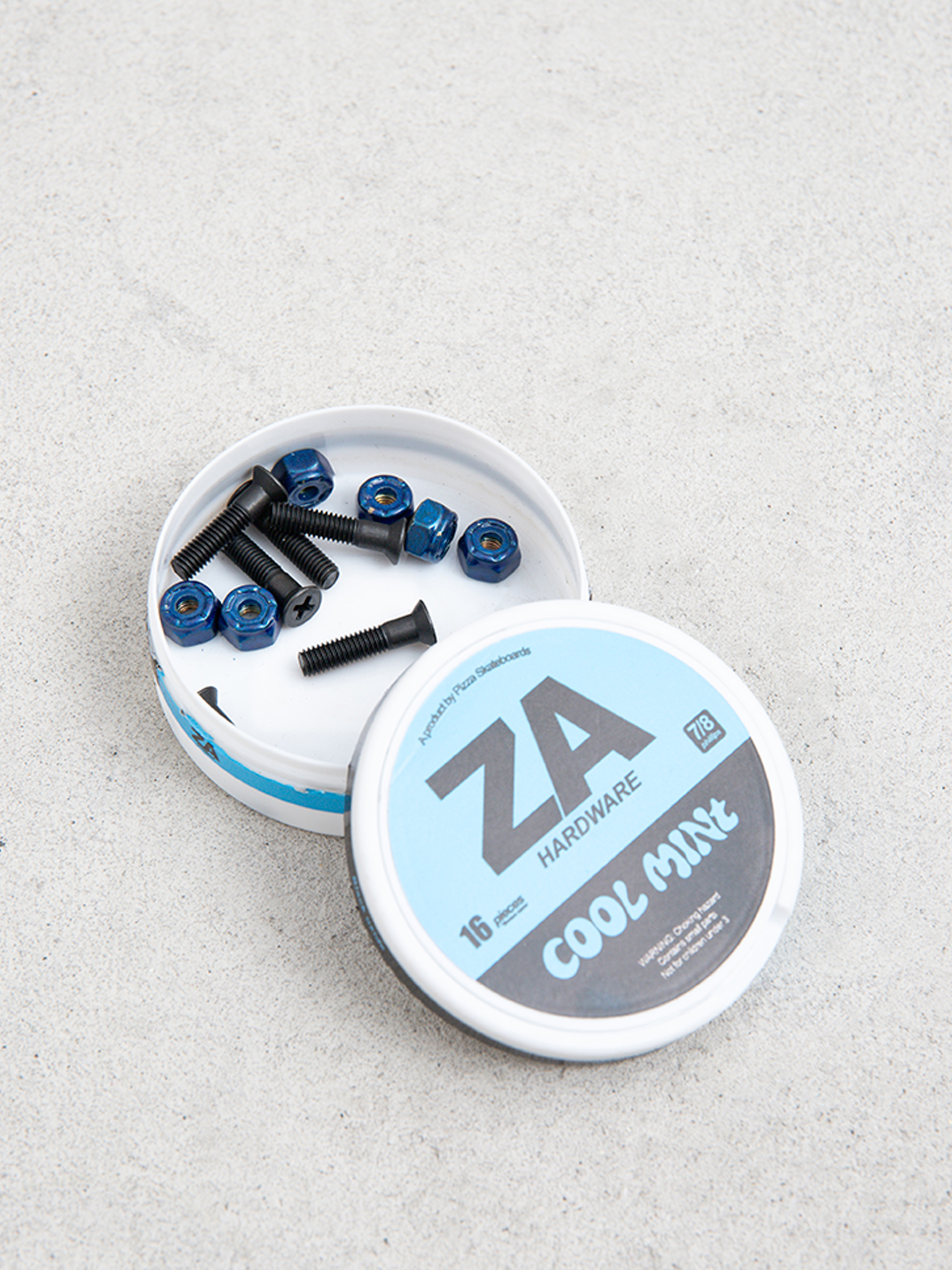 Болти Pizza Skateboards Za Hardware (black/blue)