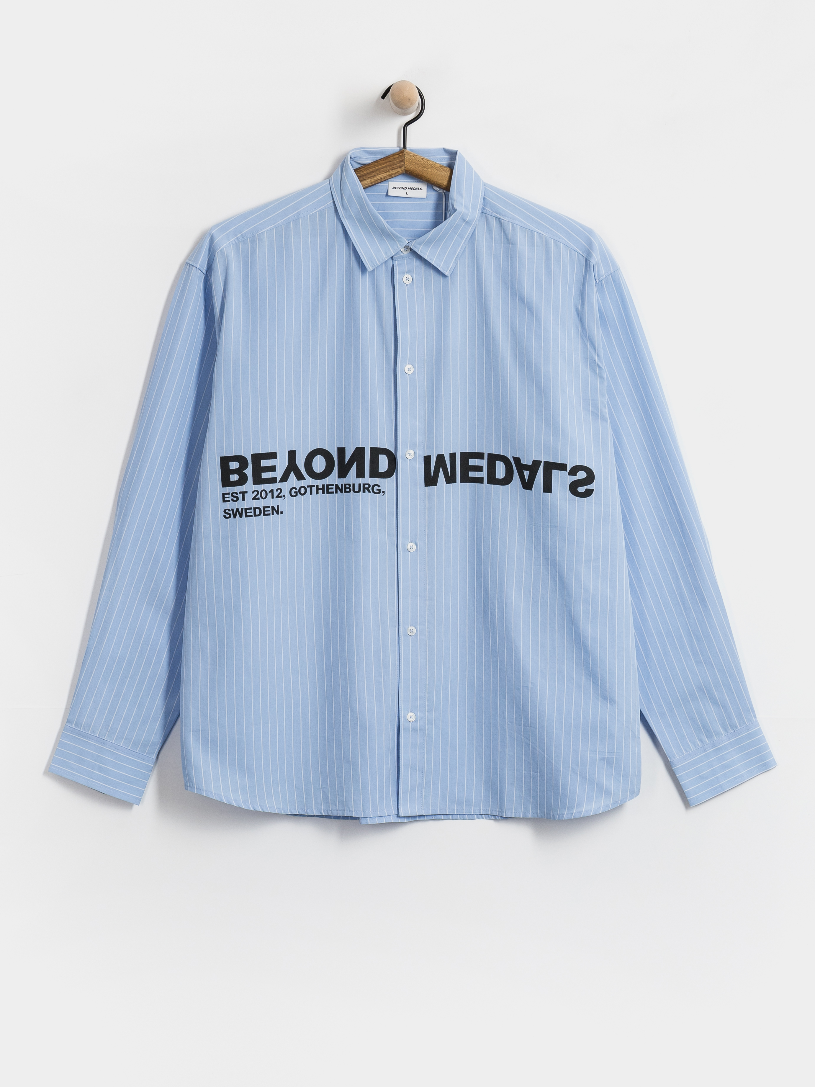 Сорочка Beyond Medals Button Up (l.blue)