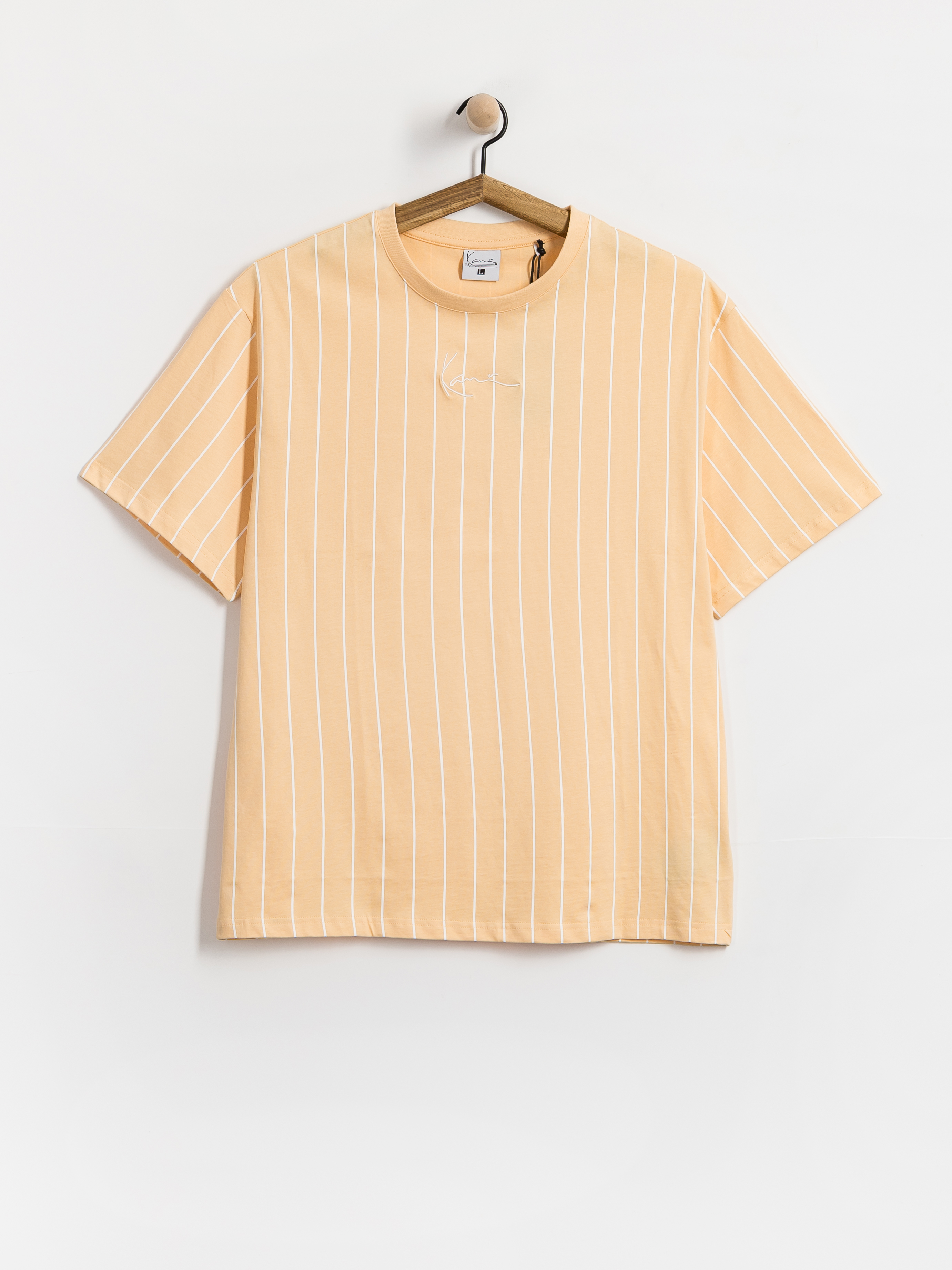 u0424u0443u0442u0431u043eu043bu043au0430 Karl Kani Small Signature Essential Pinstripe (orange)