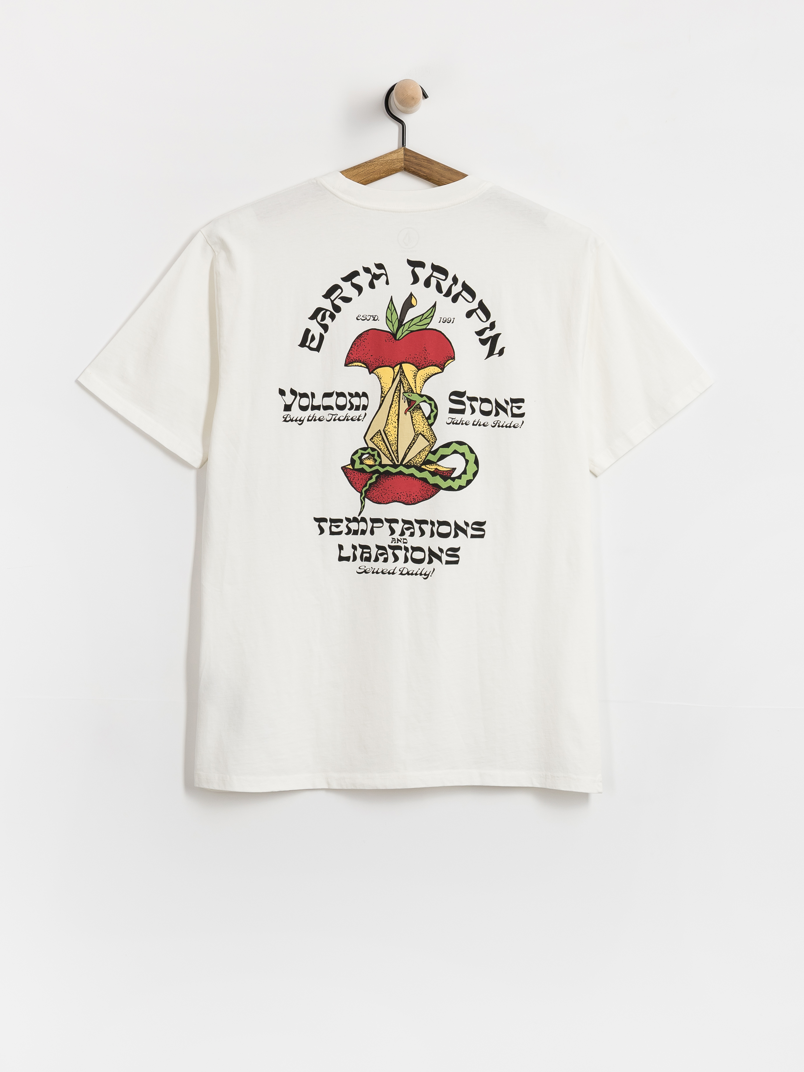 Футболка Volcom Temptations (off white)