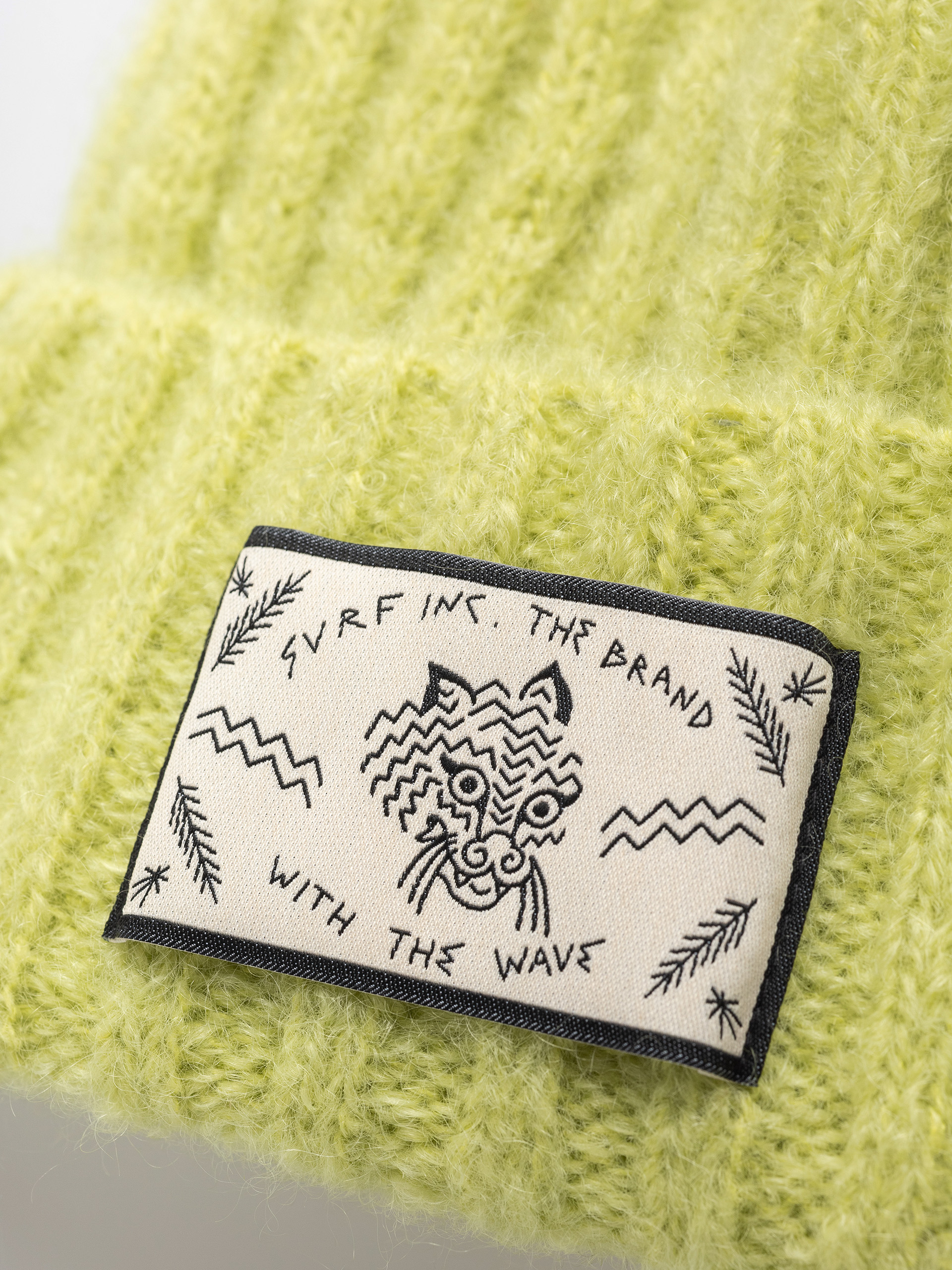 Шапка Surf Inc Olivia Wave Tiger (lime)