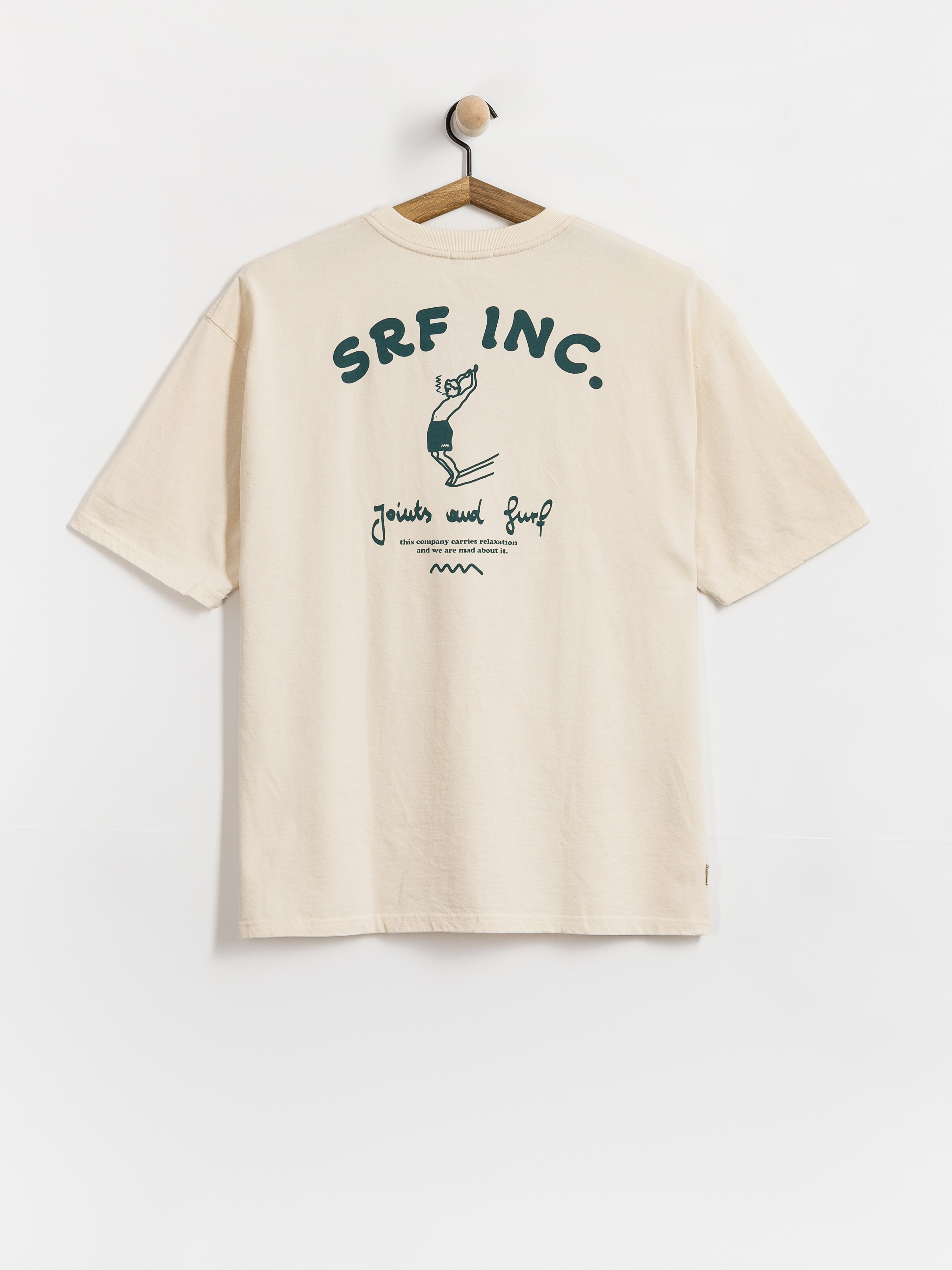 Футболка Surf Inc Joints & Surf (super natural)