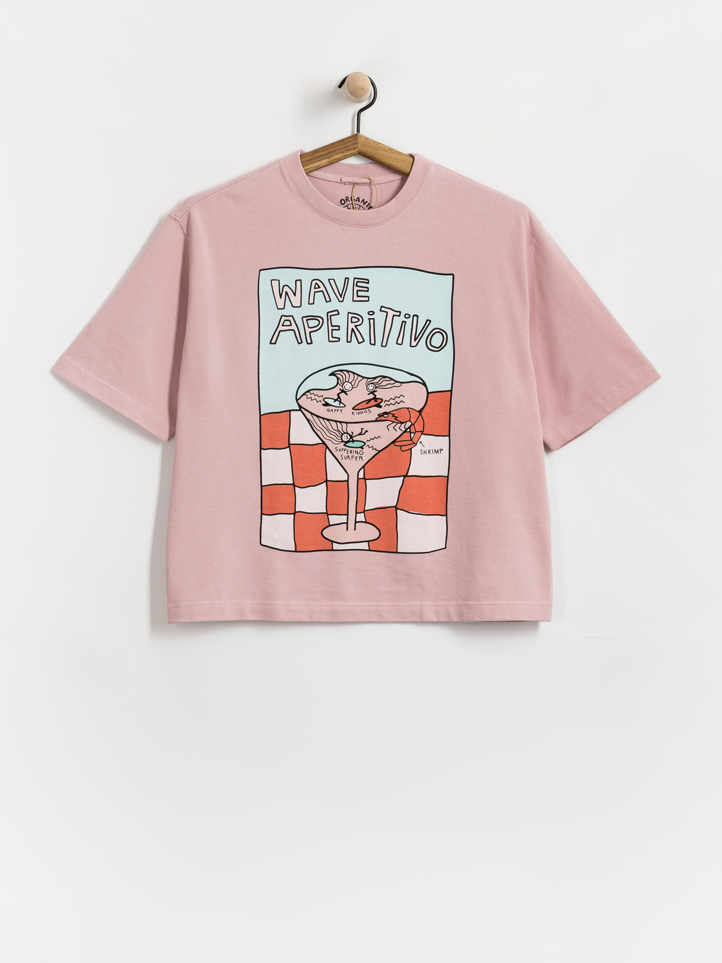 Футболка Surf Inc Wave Aperitivo (pink kush)