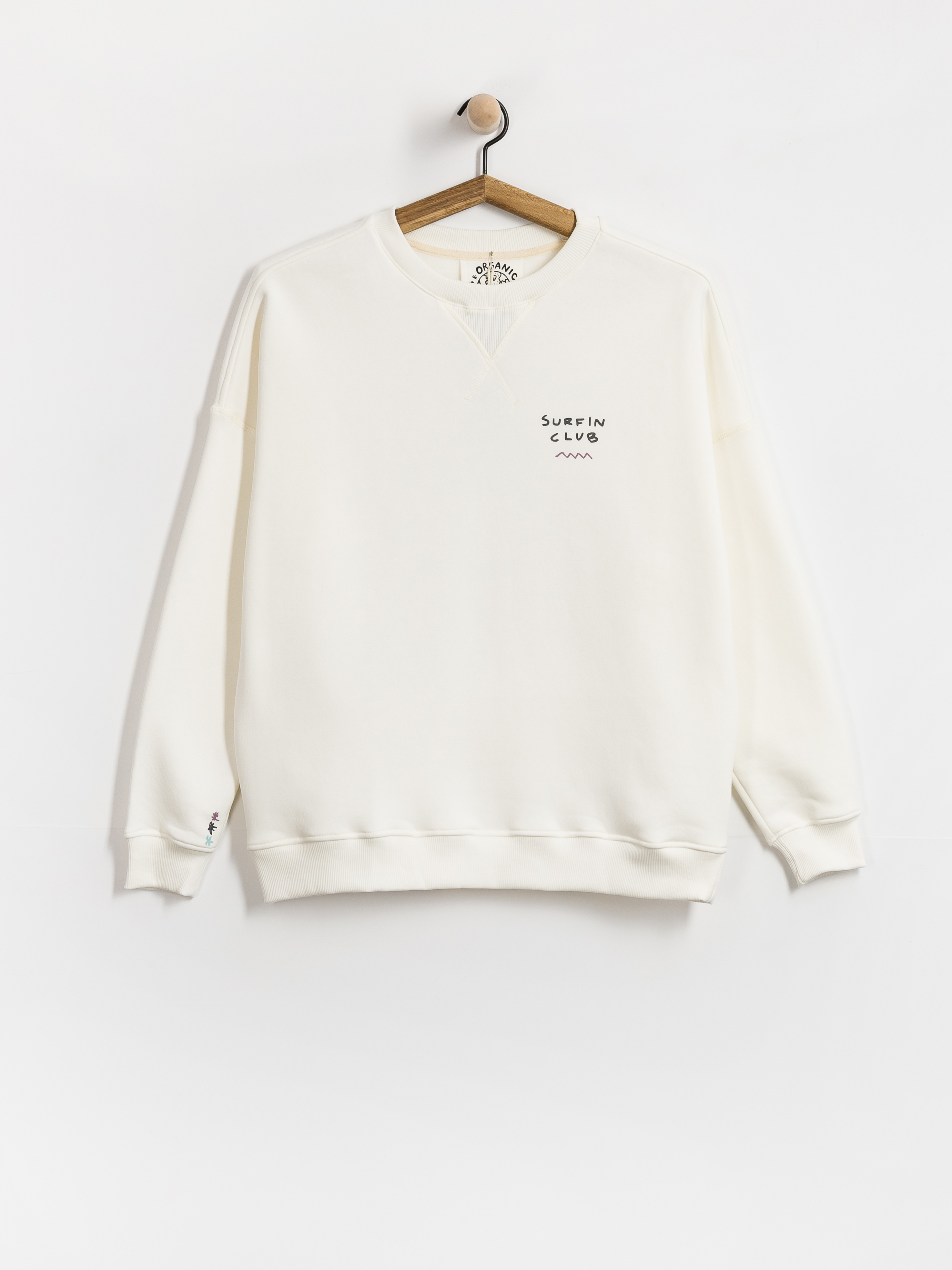 Світшот Surf Inc Organic Wave (vintage white)