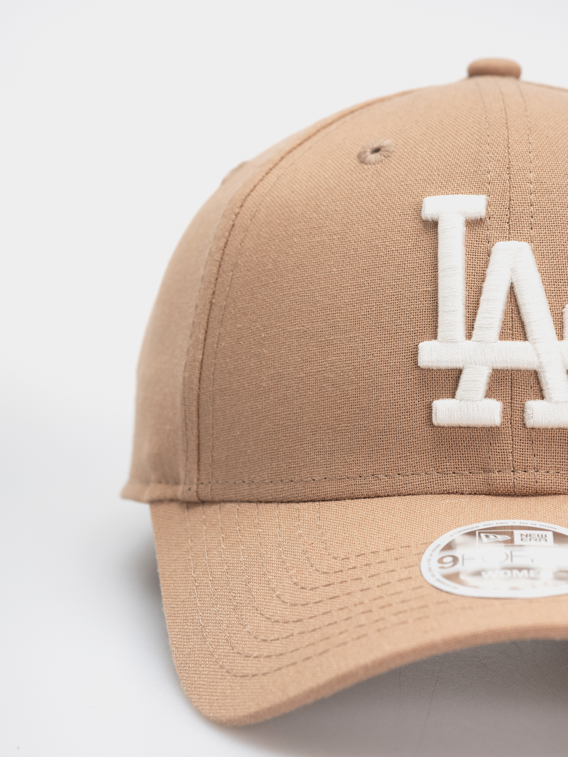 Кепка New Era Linen 9Forty Los Angeles Dodgers Wmn (camel)