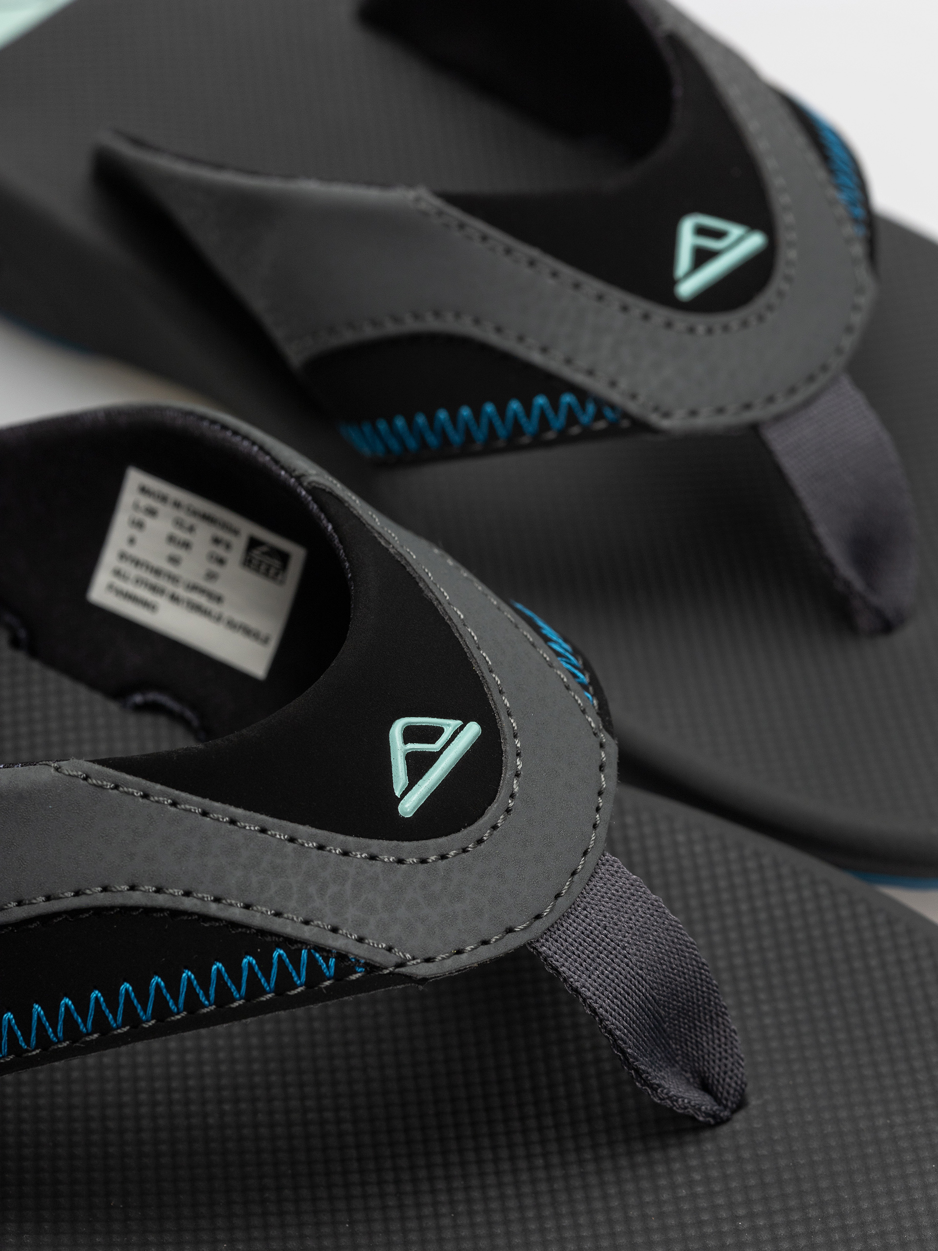 В‘єтнамки Reef Fanning (gunmetal/ocean)