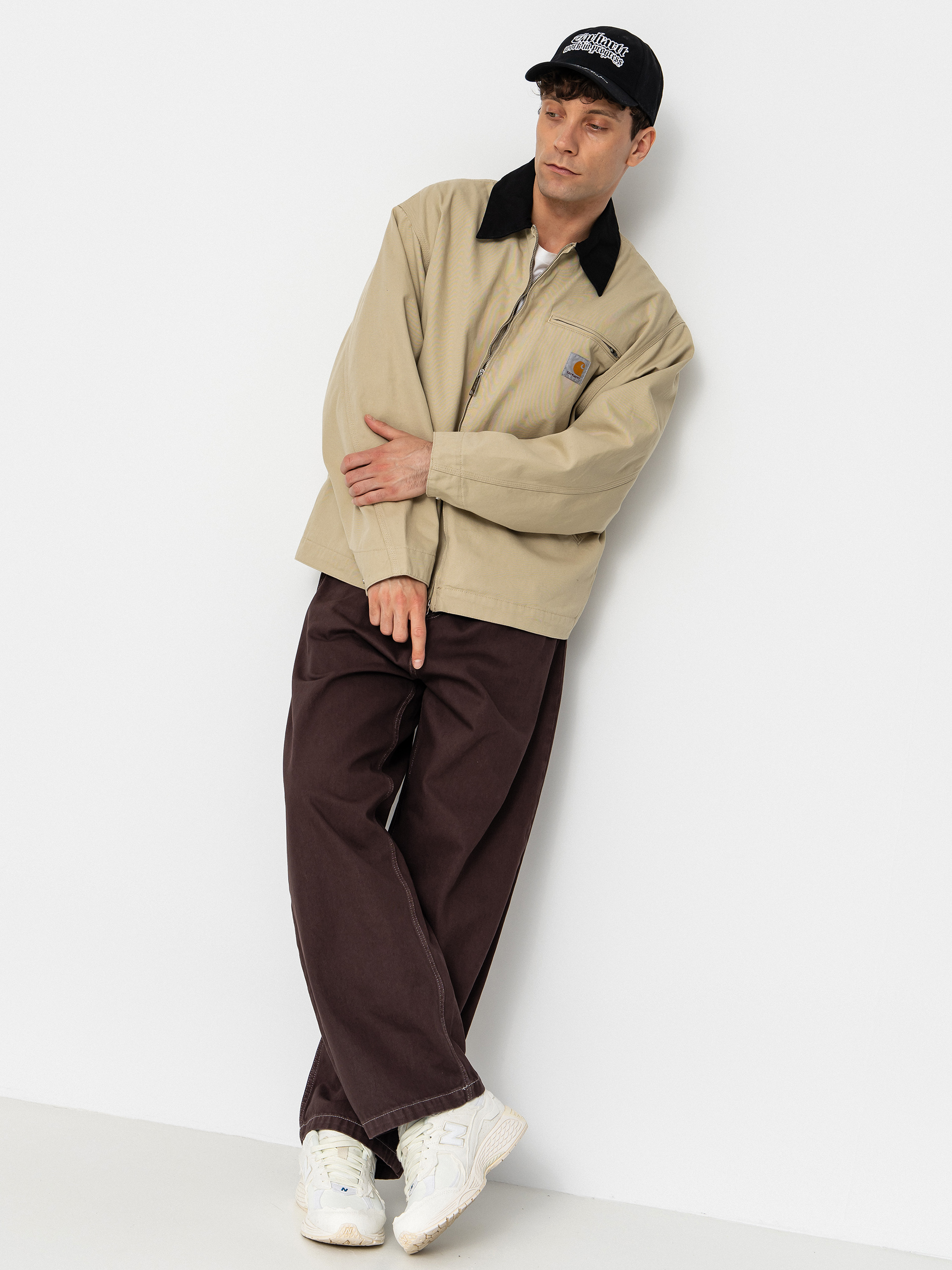 Куртка Carhartt WIP OG Detroit (barchan/black)