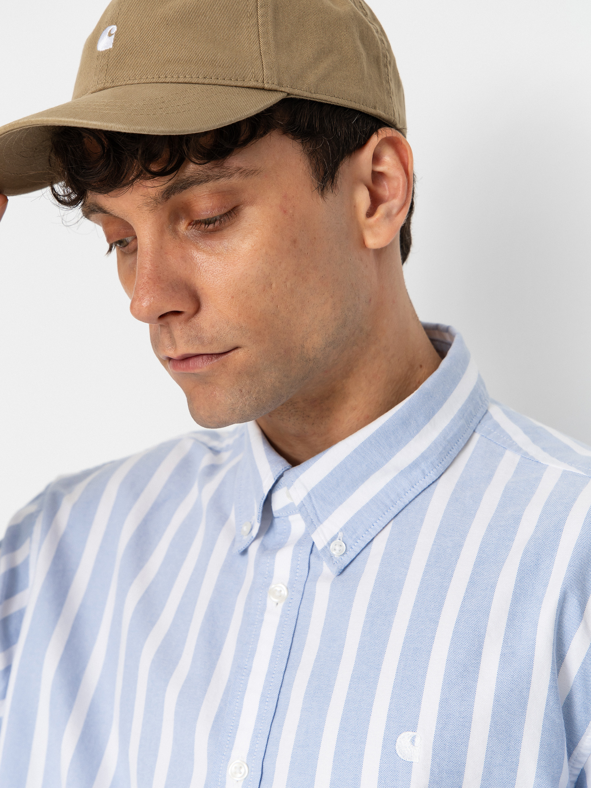 Сорочка Carhartt WIP Deven (deven stripe/bleach/white)