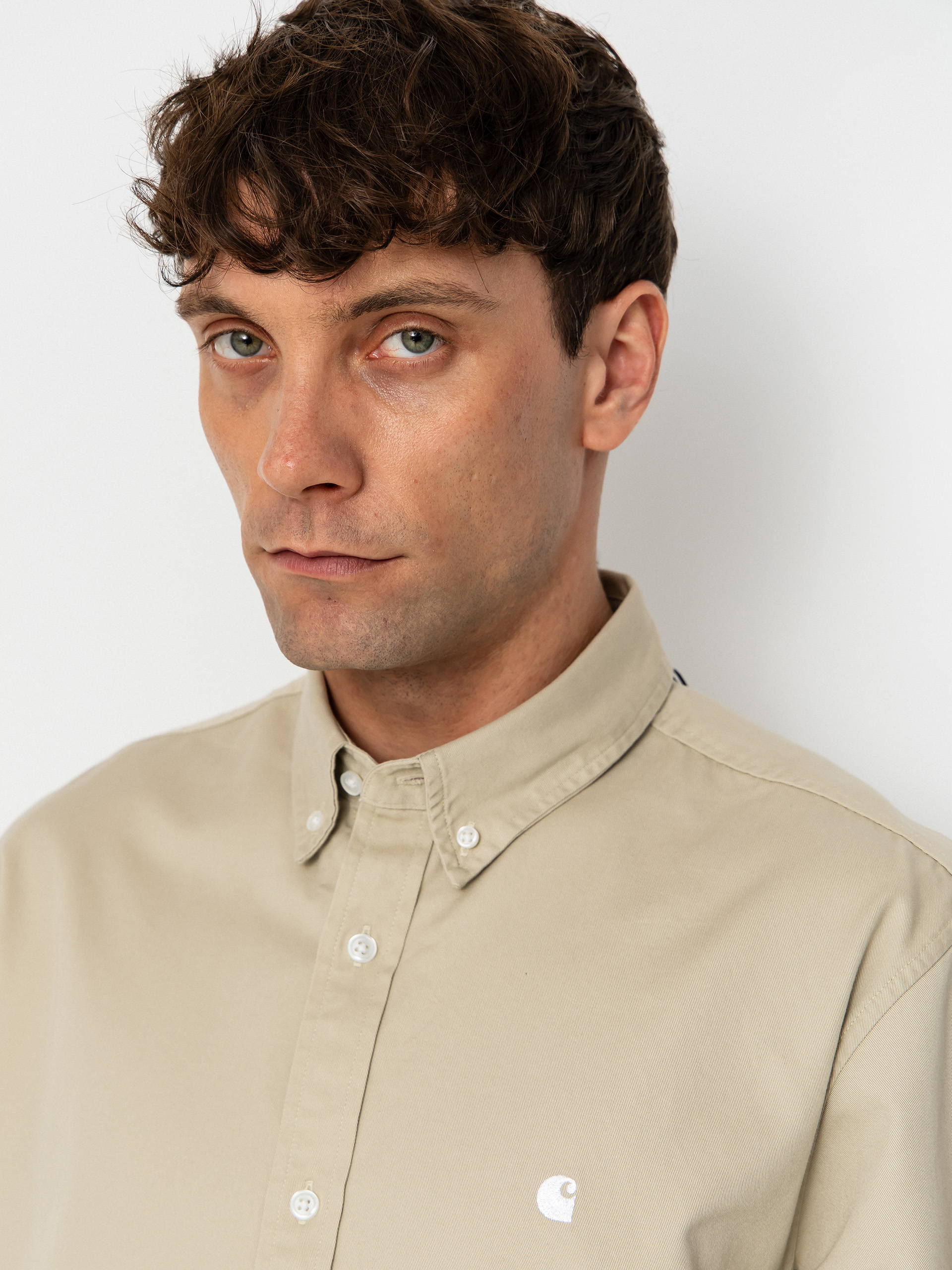 Сорочка Carhartt WIP Madison (stone/white)