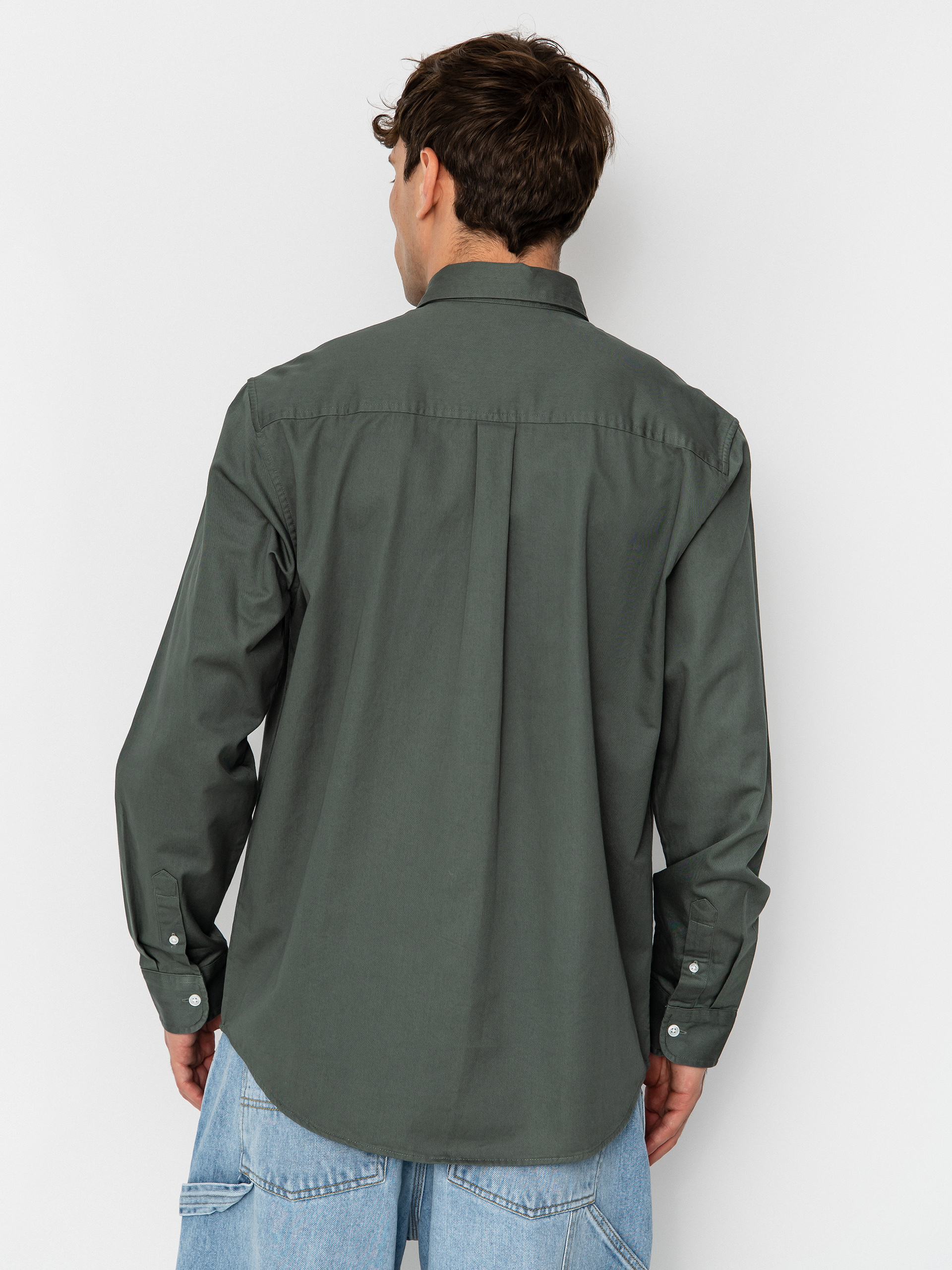 Сорочка Carhartt WIP Madison (velvet green/white)