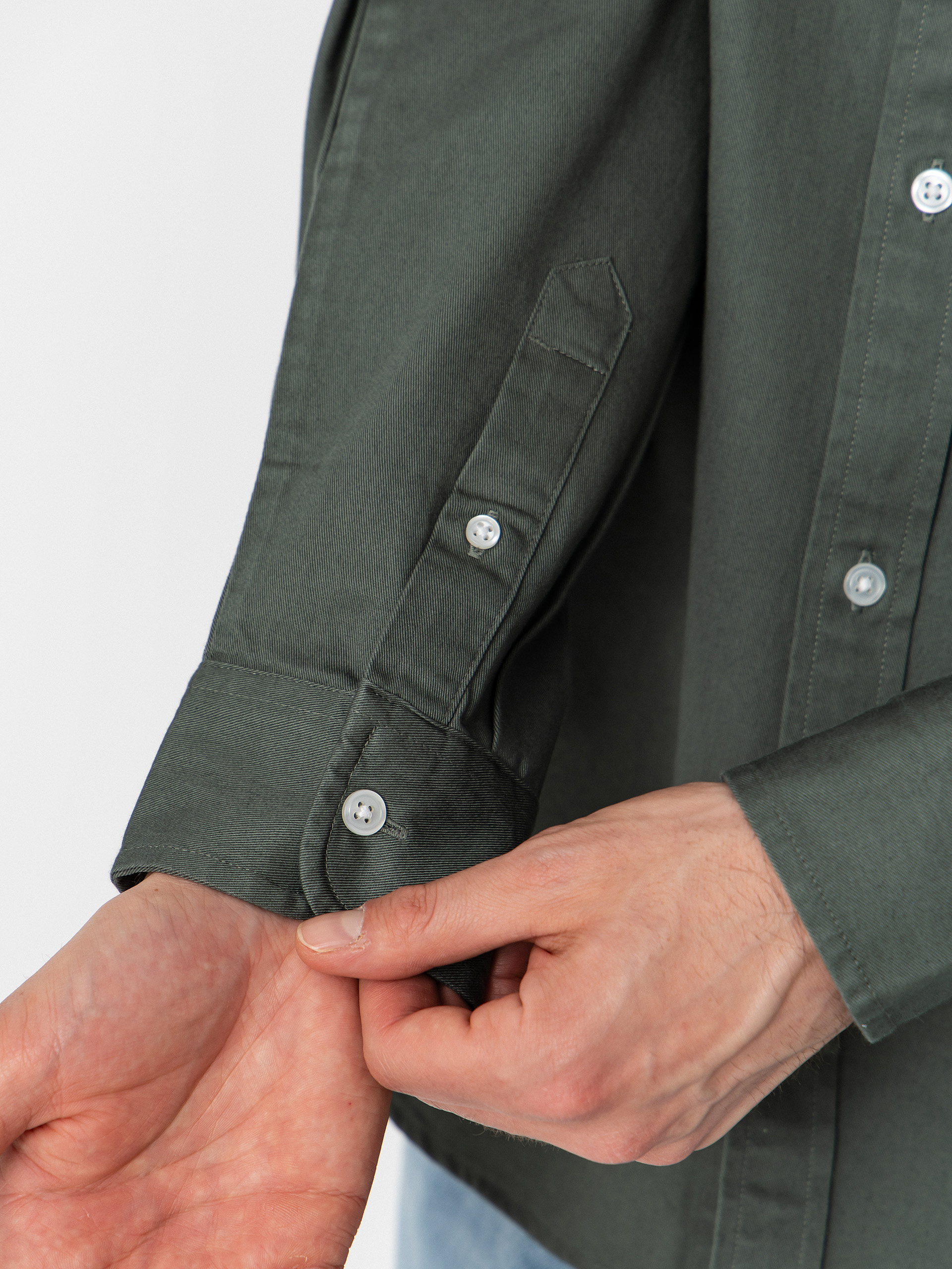 Сорочка Carhartt WIP Madison (velvet green/white)
