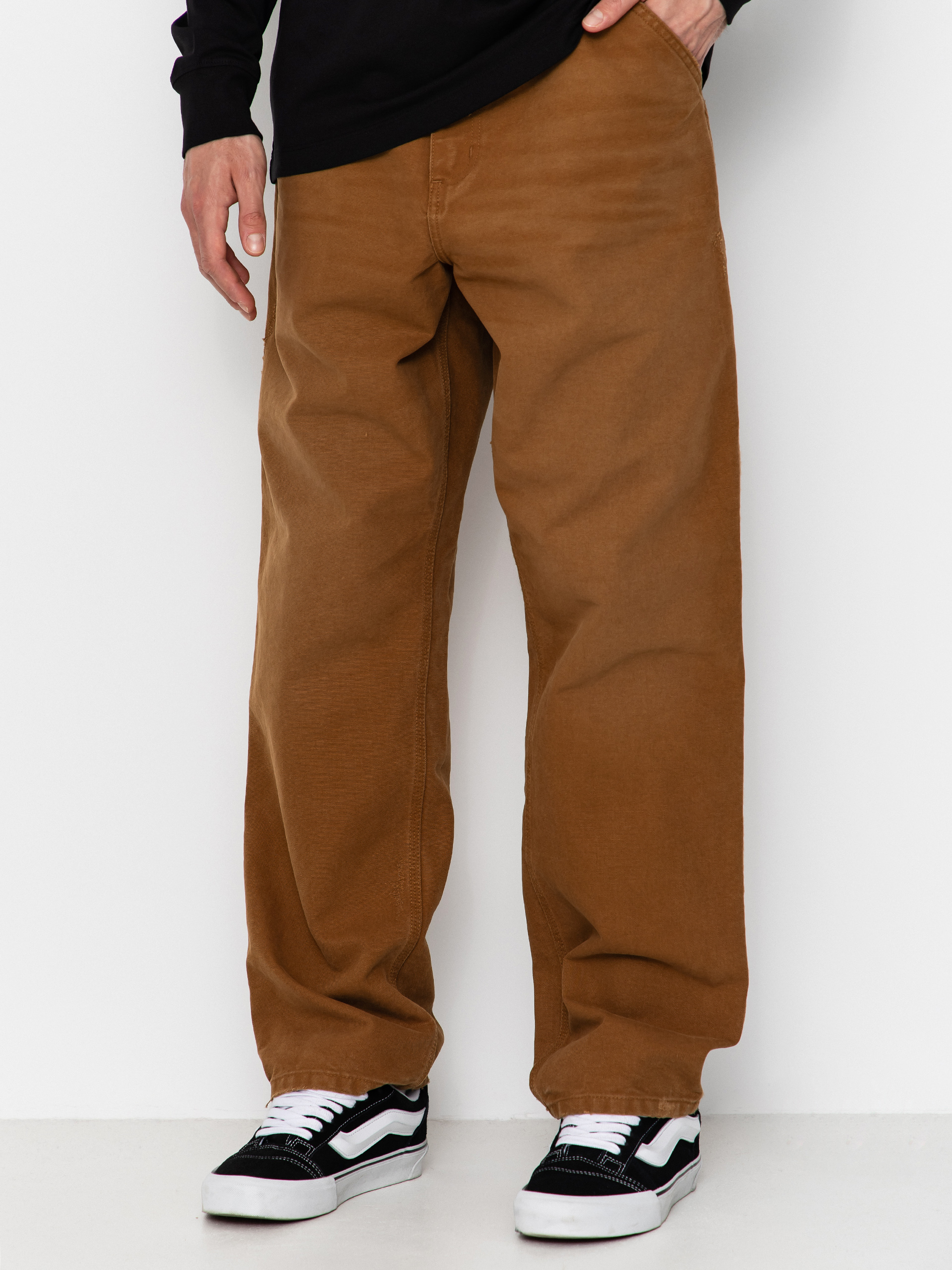 Штани Carhartt WIP Single Knee (hamilton brown)