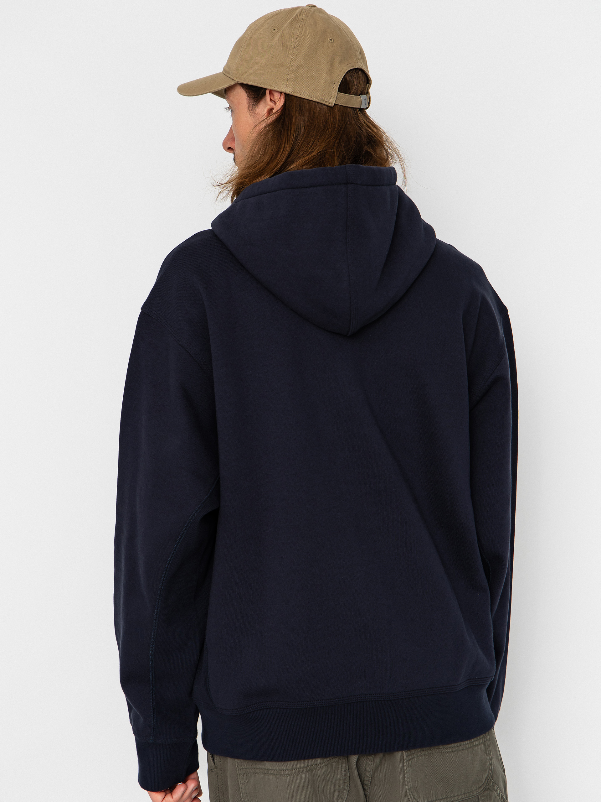 Худі Carhartt WIP American Script ZHD (deep night)