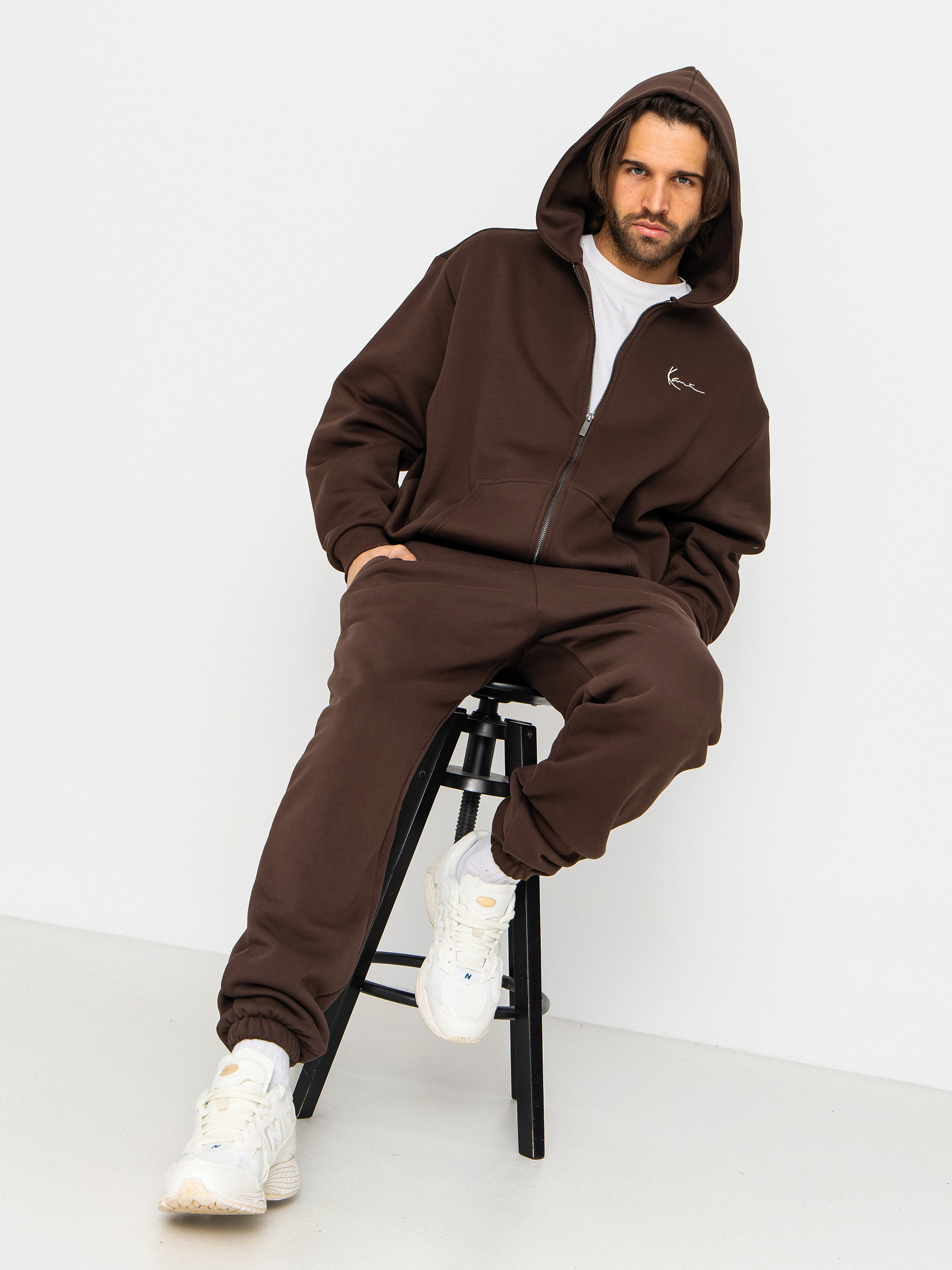 Худі Karl Kani Small Signature Essential ZHD (brown)