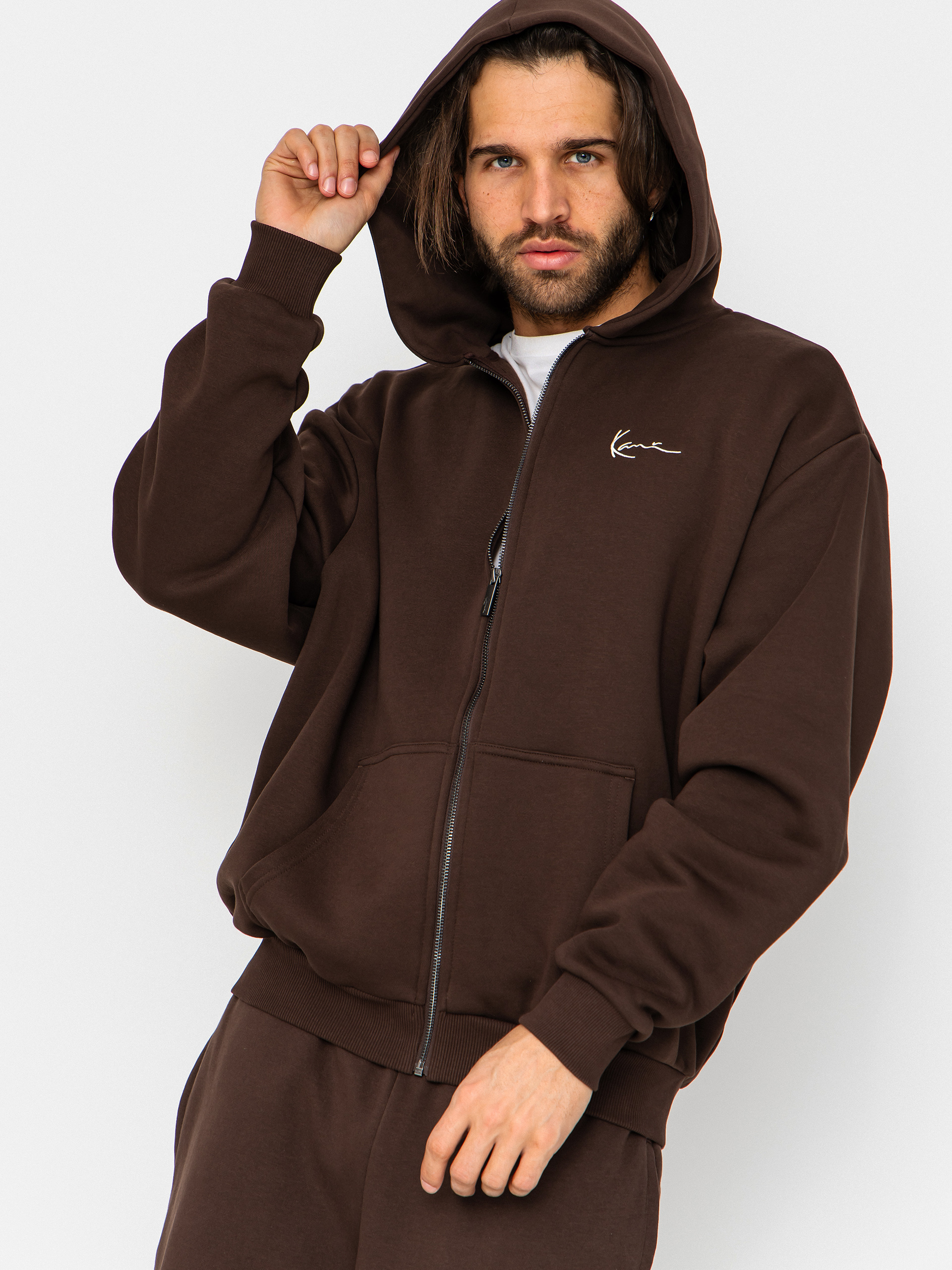 Худі Karl Kani Small Signature Essential ZHD (brown)
