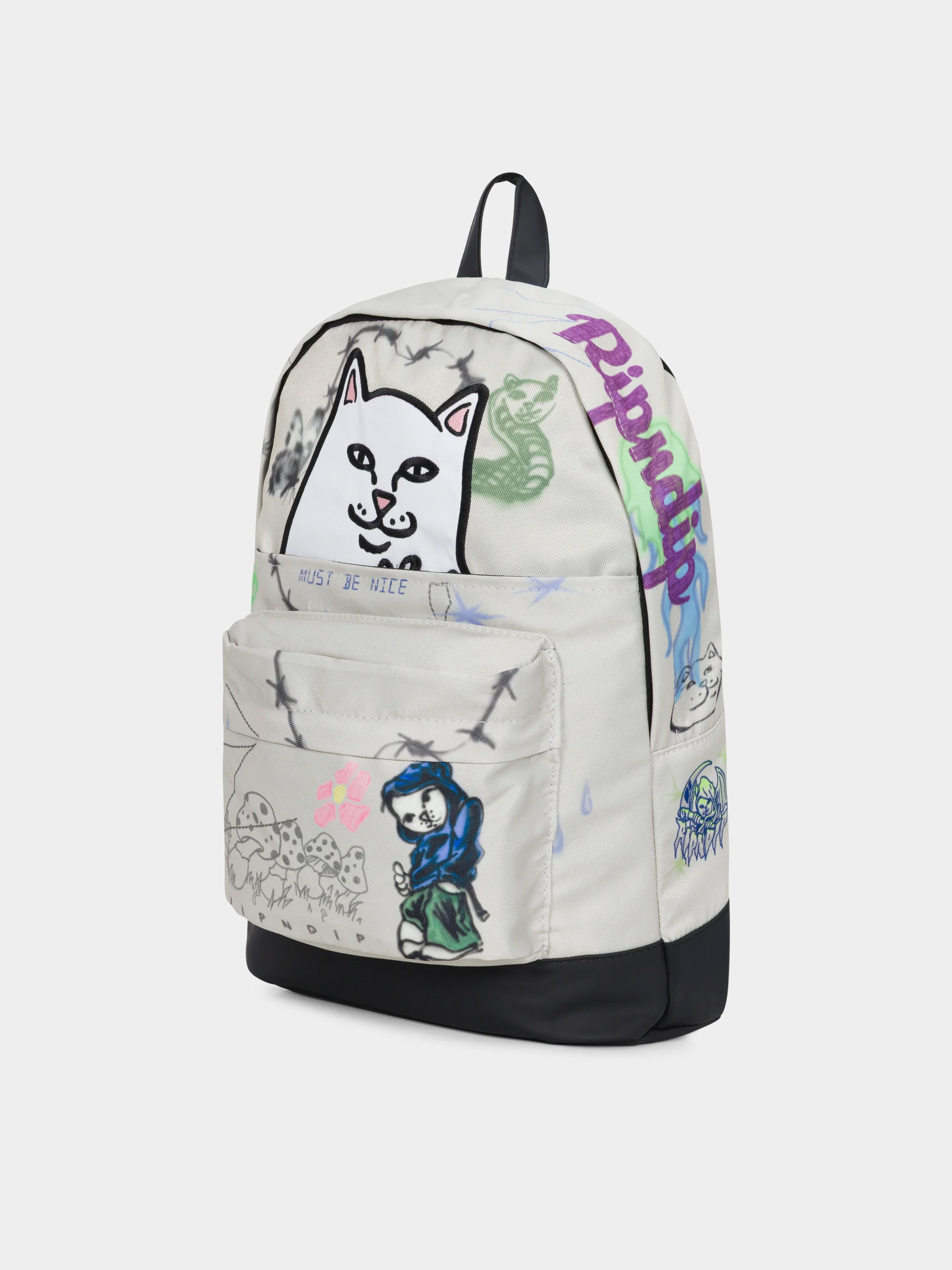 Рюкзак RipNDip Goosebumps Velcro (bone)
