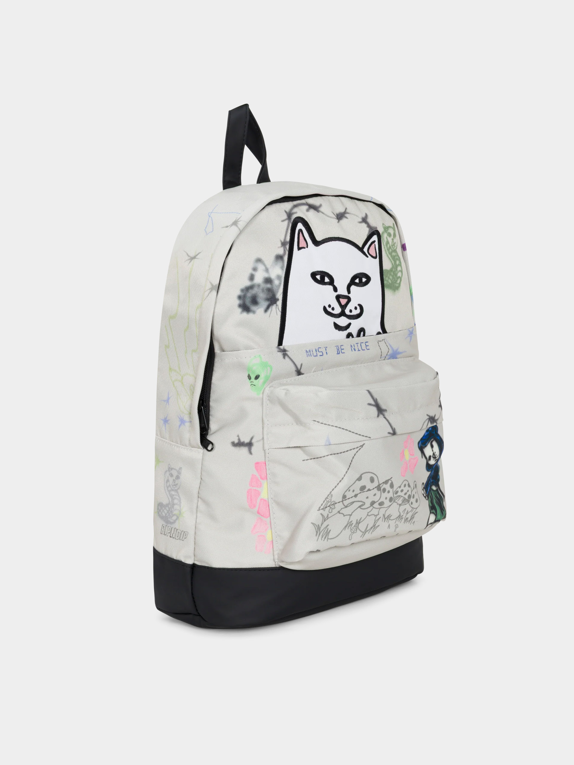Рюкзак RipNDip Goosebumps Velcro (bone)