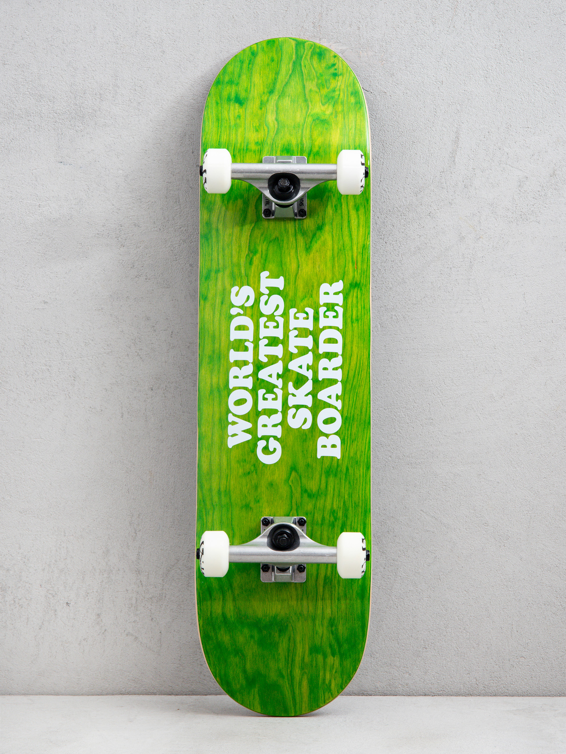 Скейтборд Skate Mental Worlds Greatest Skateboarder (green)