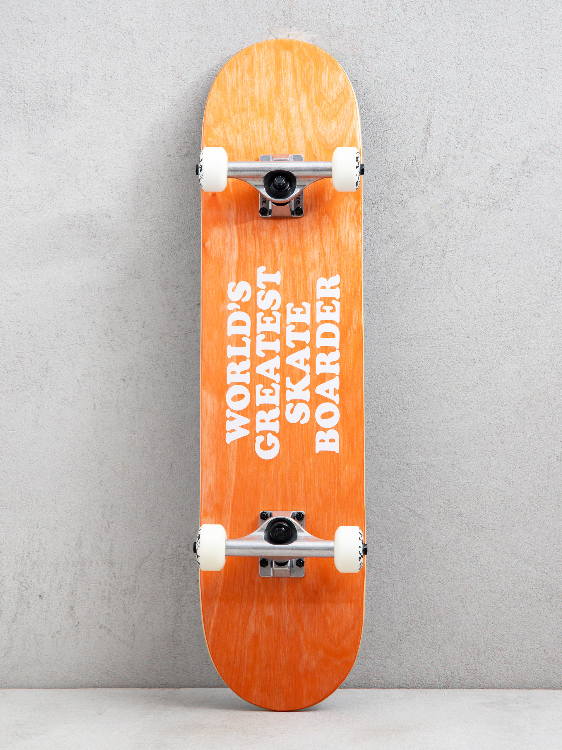 Скейтборд Skate Mental Worlds Greatest Skateboarder (orange)