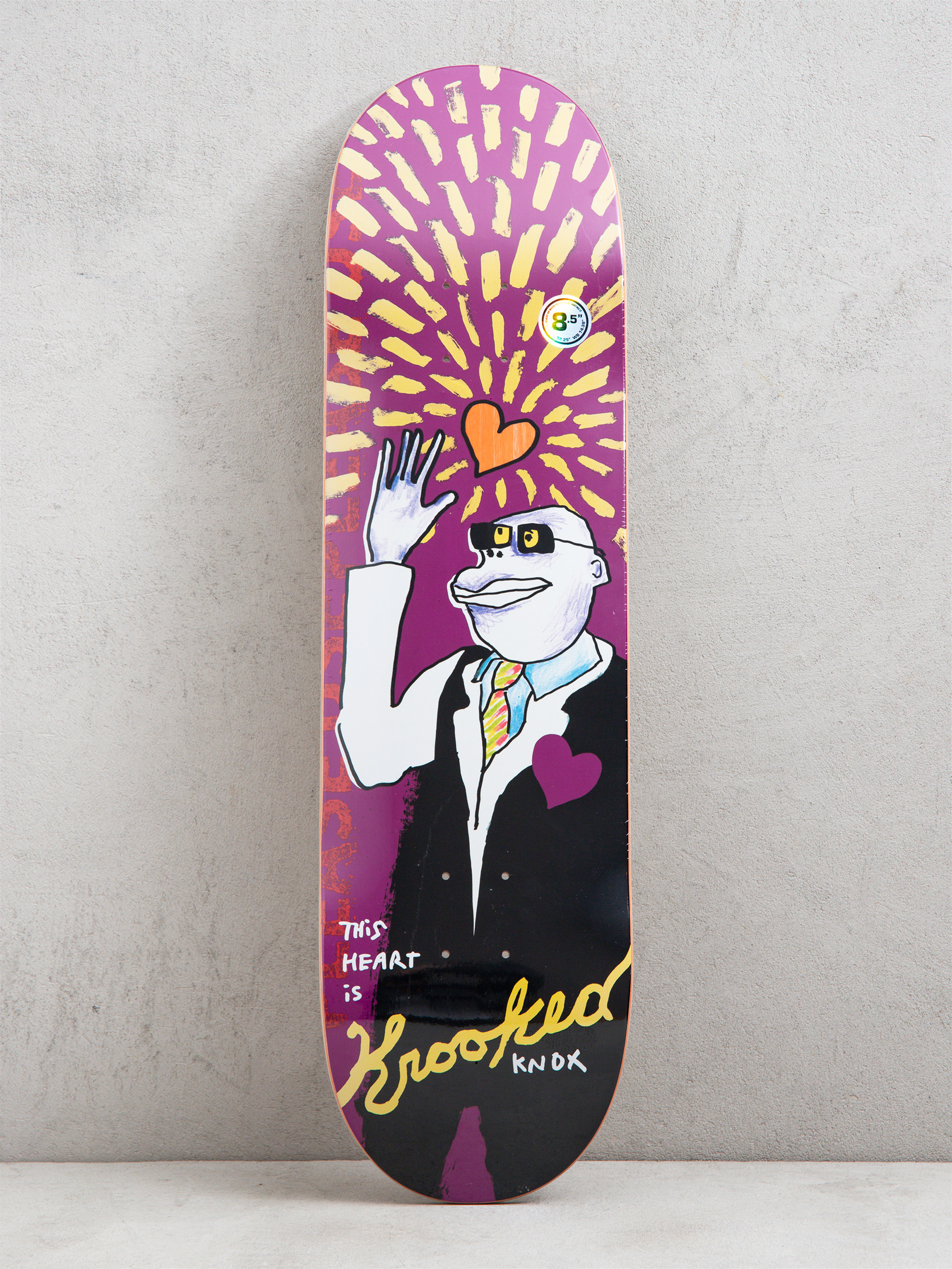 Декa Krooked Knox This Heart (purple)