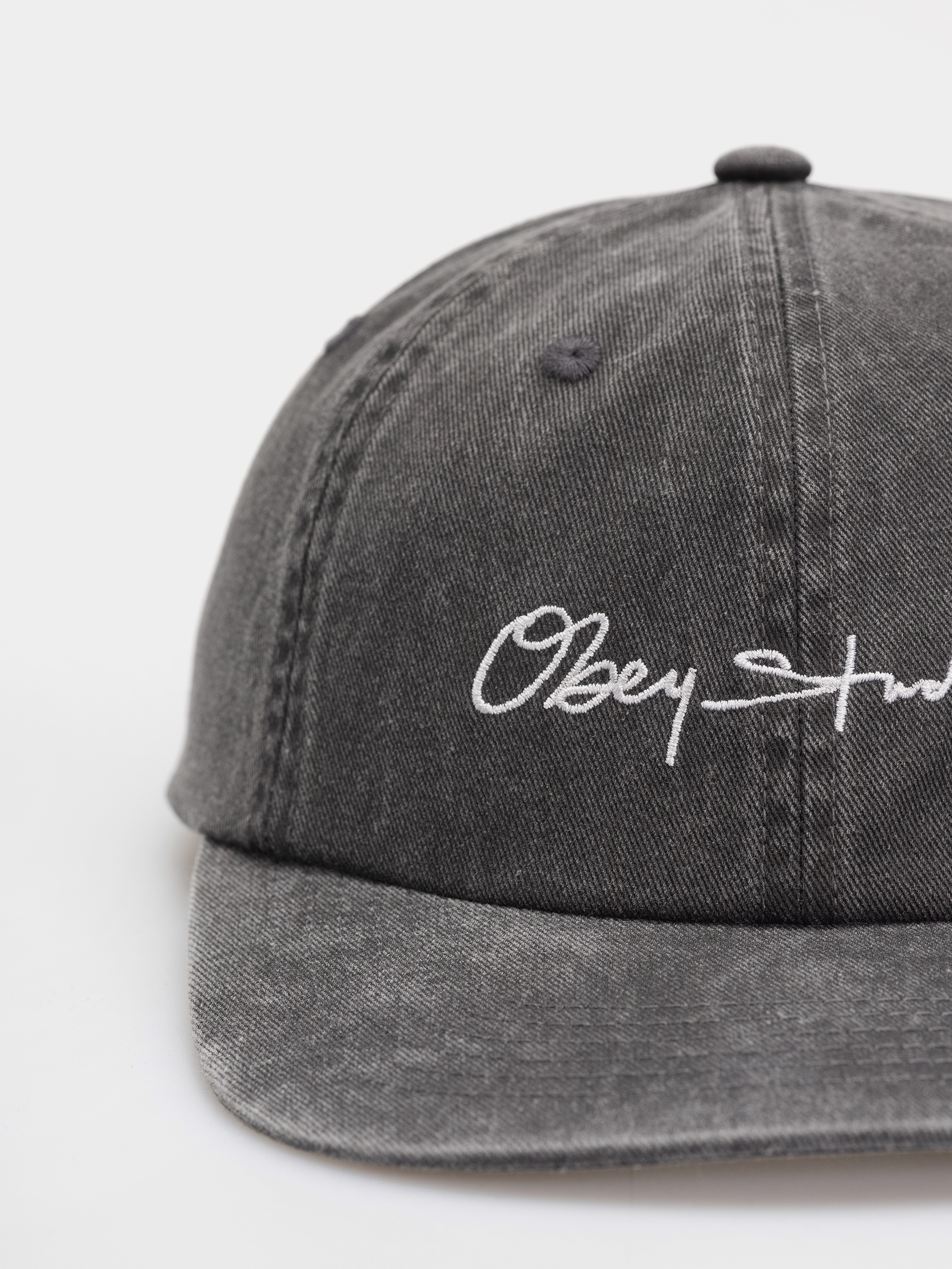 Кепка OBEY Pigment Signature (pigment black)