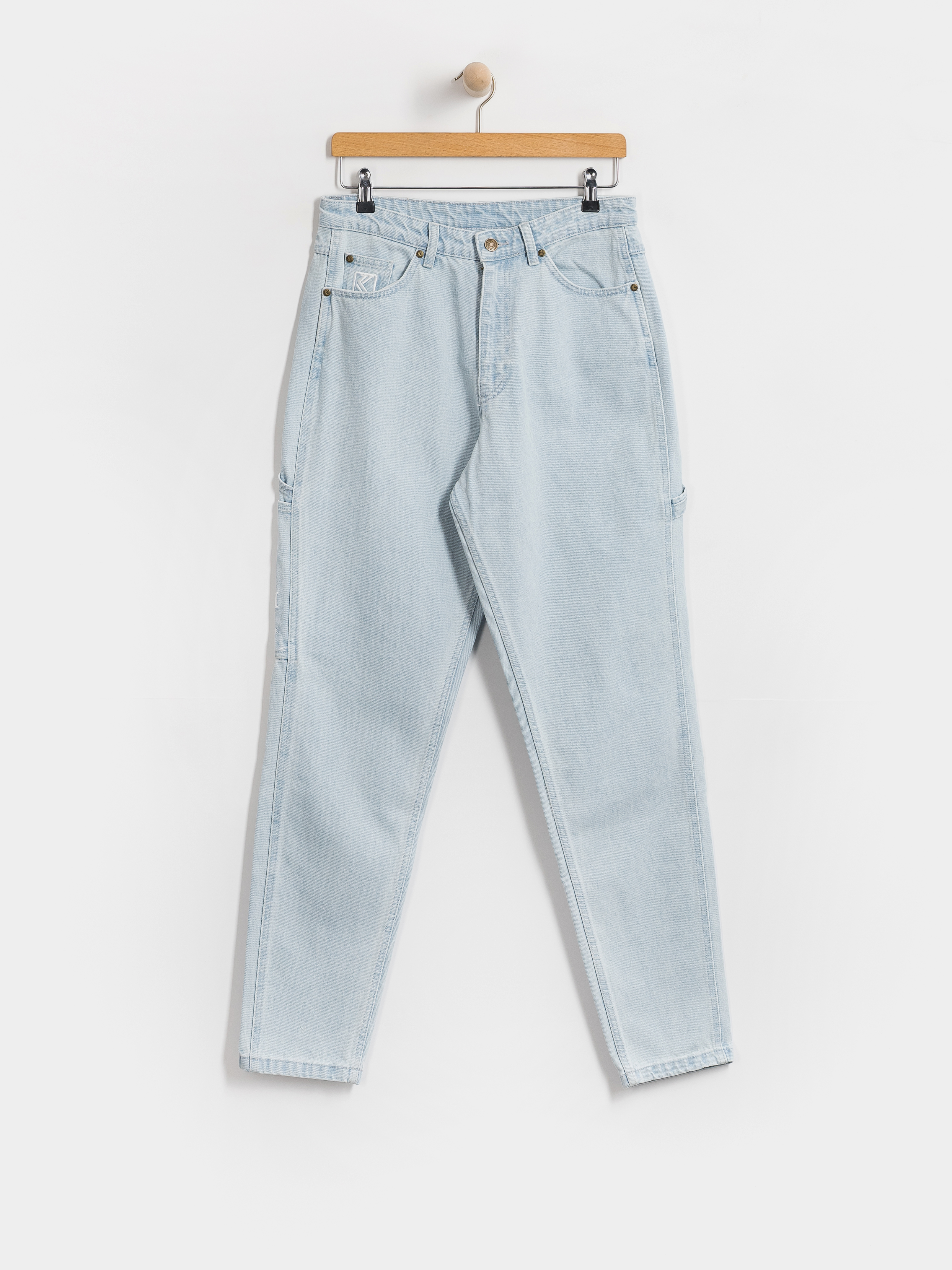 u0428u0442u0430u043du0438 Karl Kani Retro Tapered Workwear Denim (bleached blue)