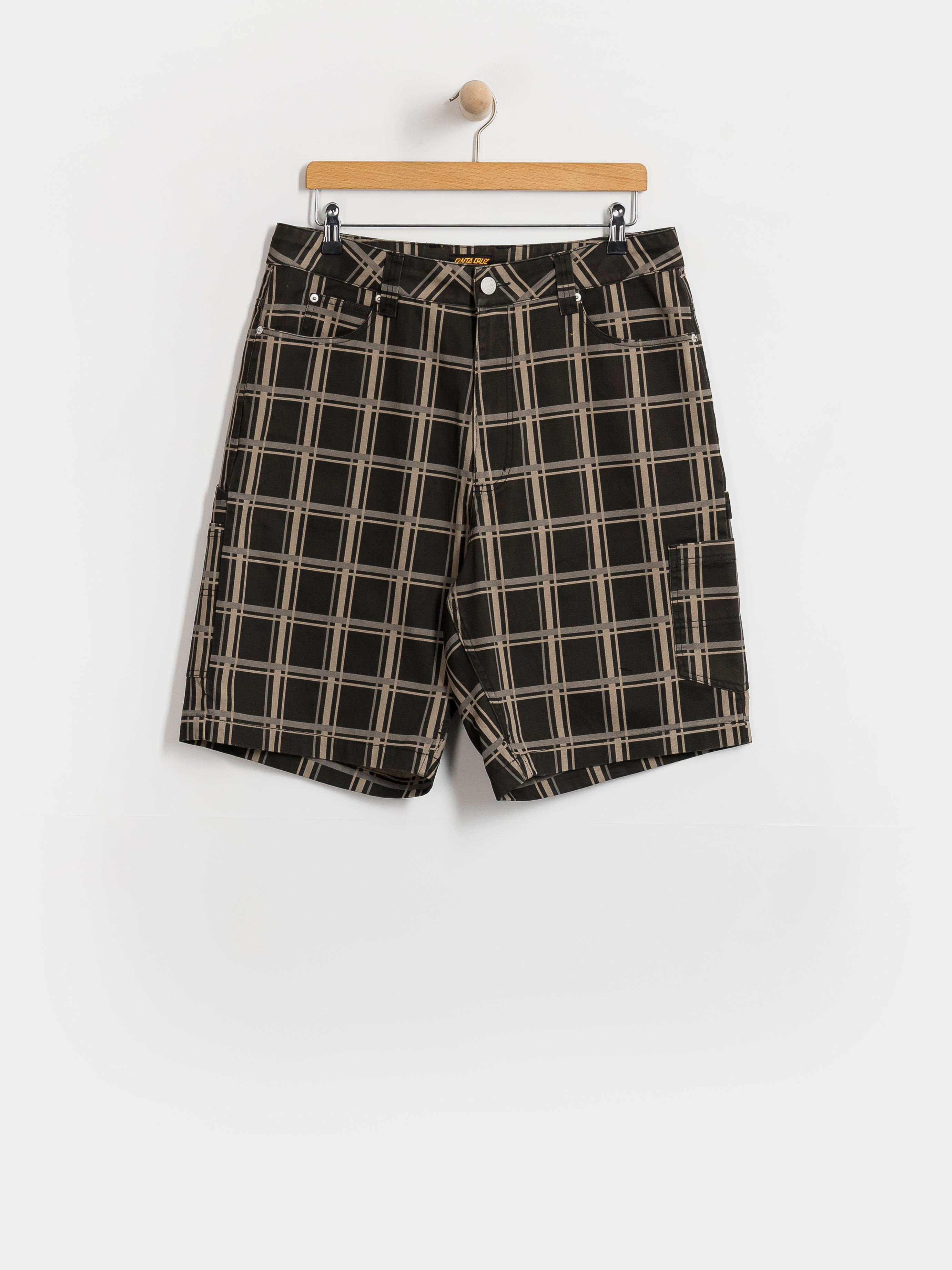 Шорти Santa Cruz Carpenter Big (black check)