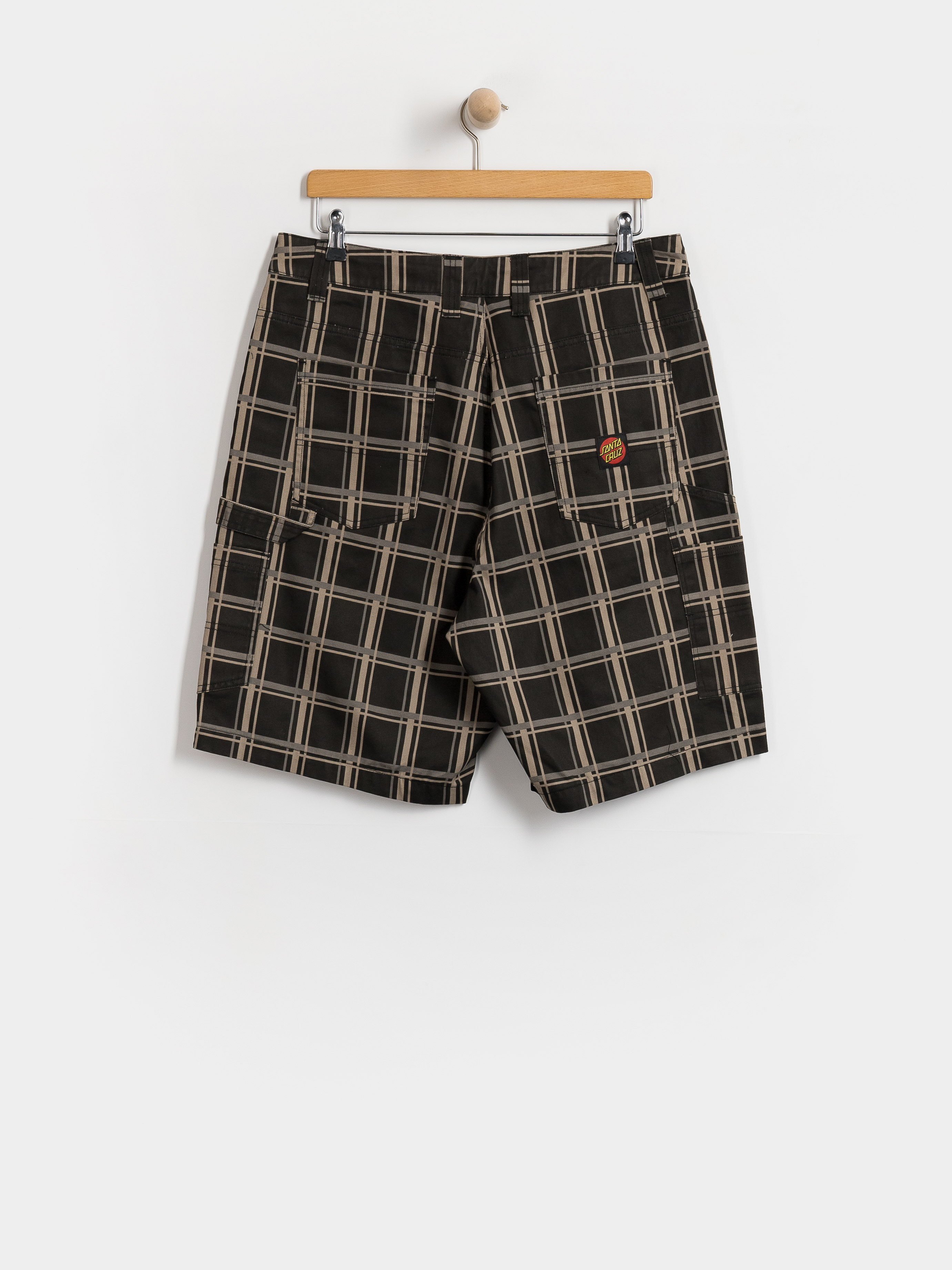Шорти Santa Cruz Carpenter Big (black check)