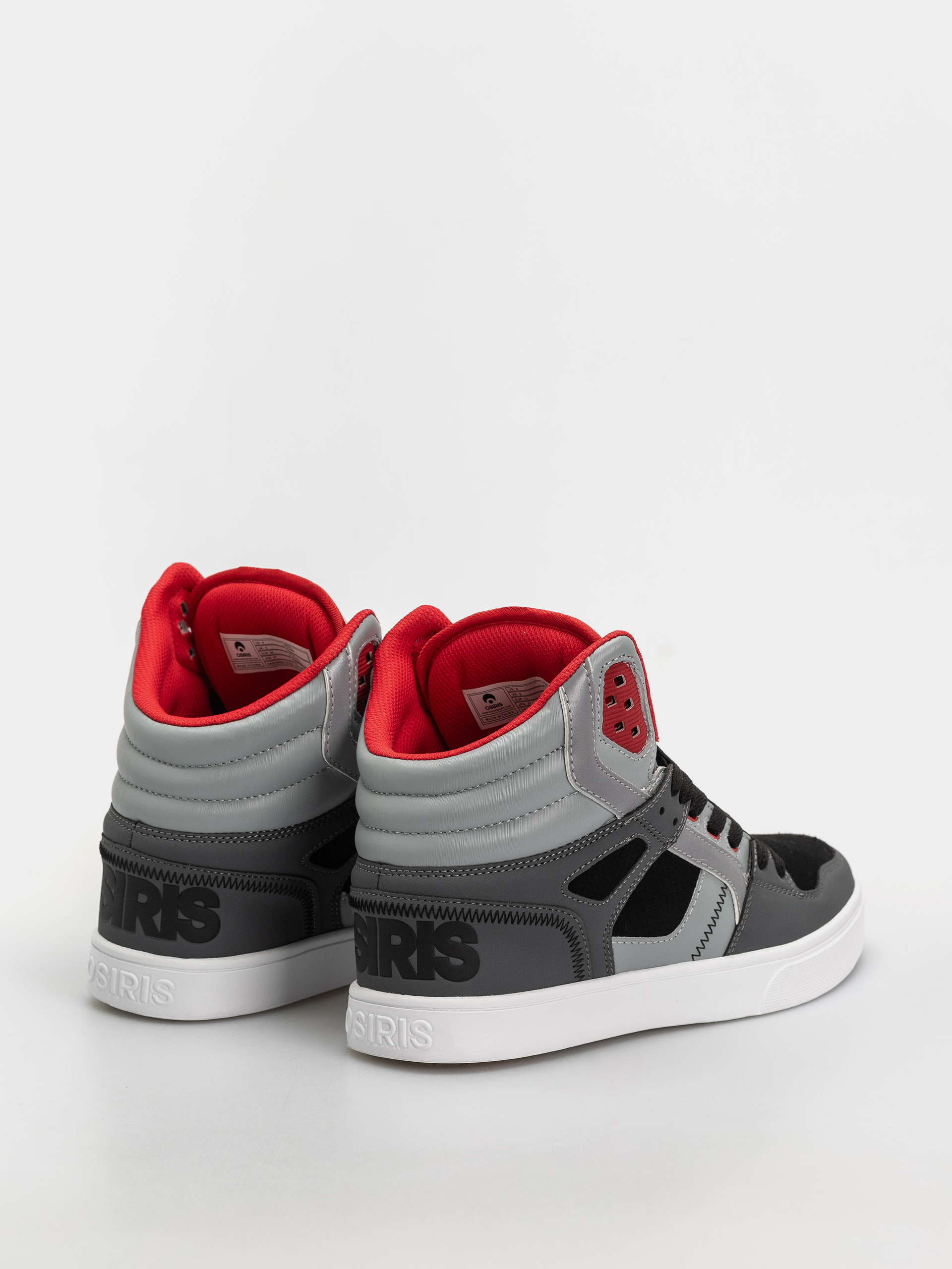 Взуття Osiris Clone (black/grey/red)