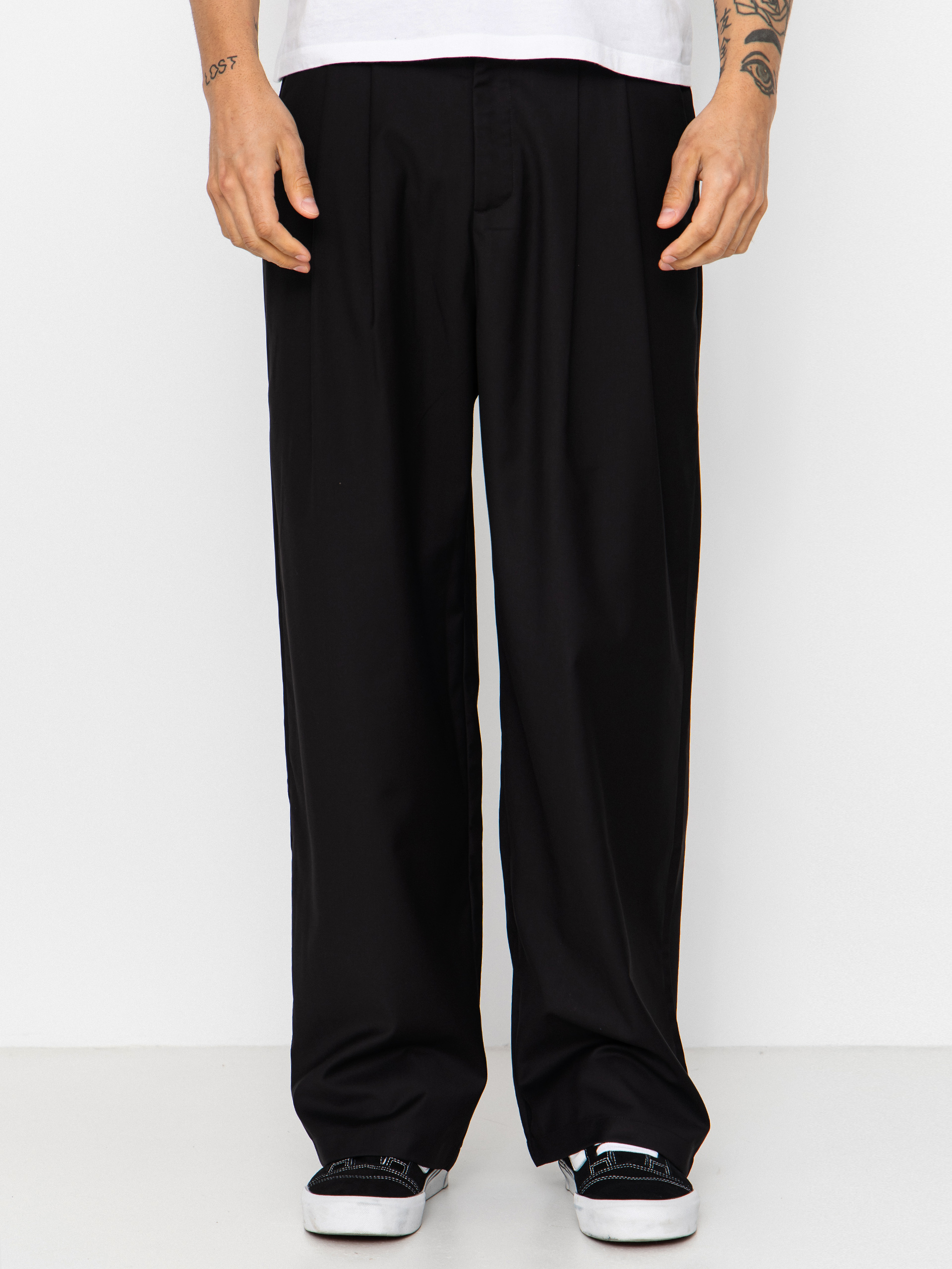 Штани Wasted Paris Pleated (black)
