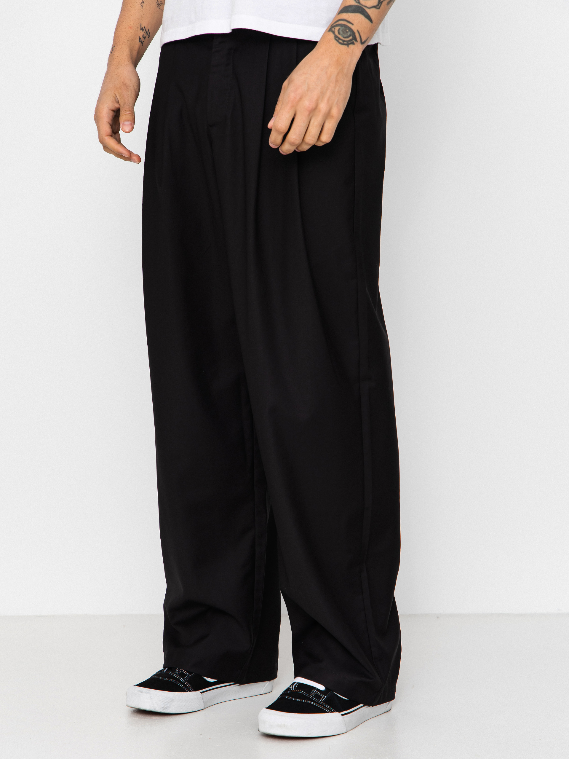 Штани Wasted Paris Pleated (black)