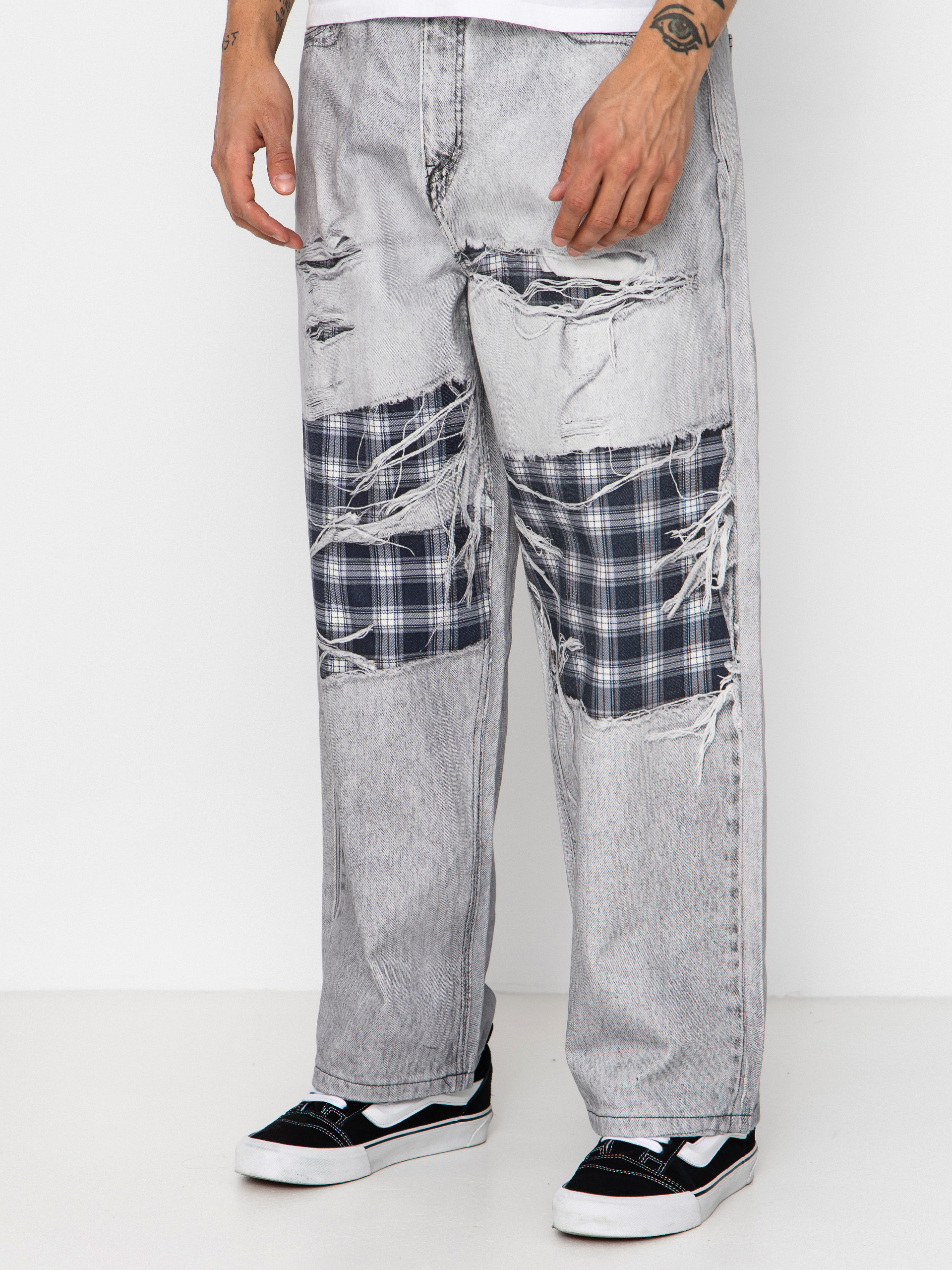 Штани Wasted Paris Trompe L'Oeil Grant (faded grey)