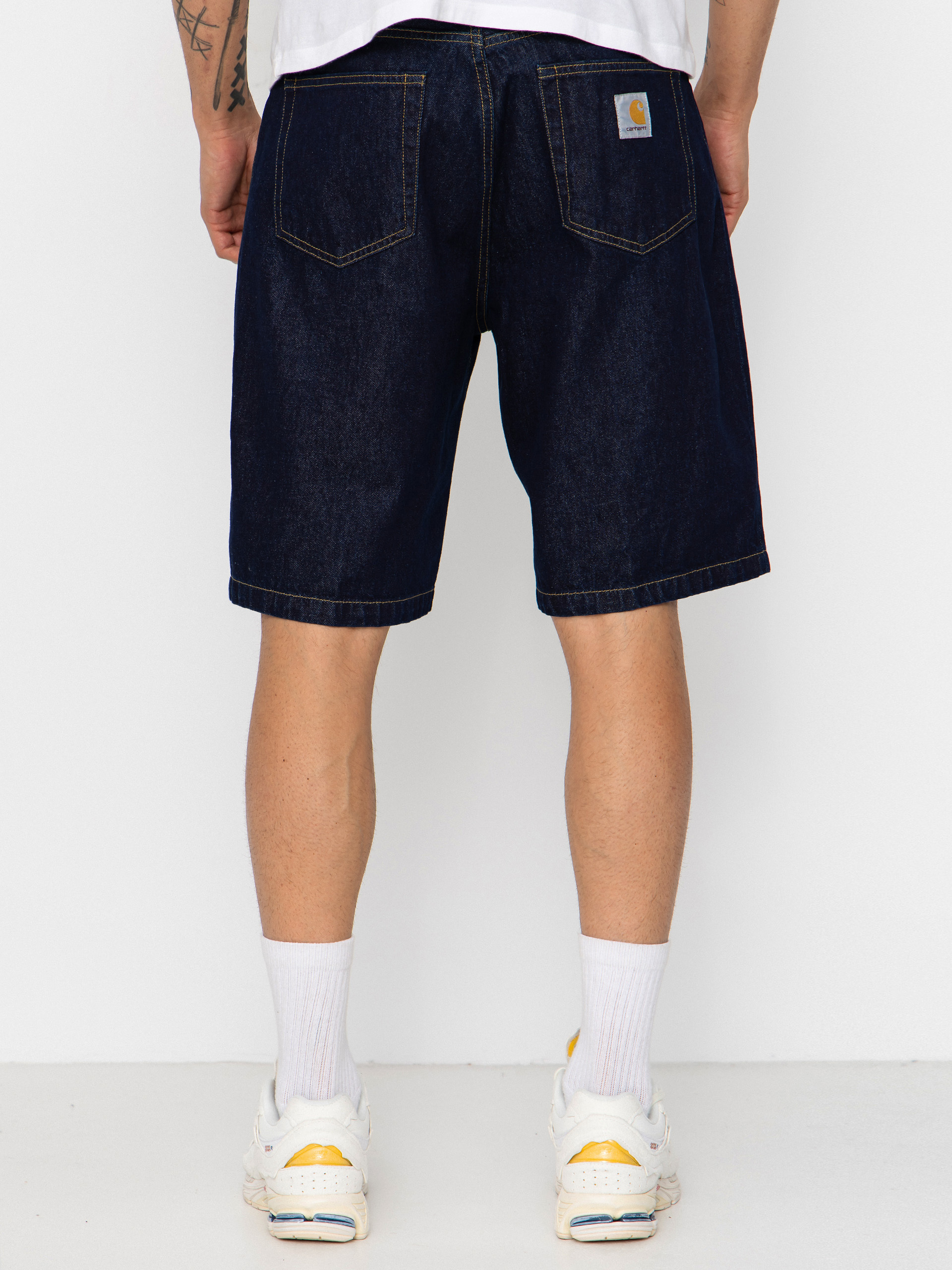 Шорти Carhartt WIP Landon (blue rinsed)