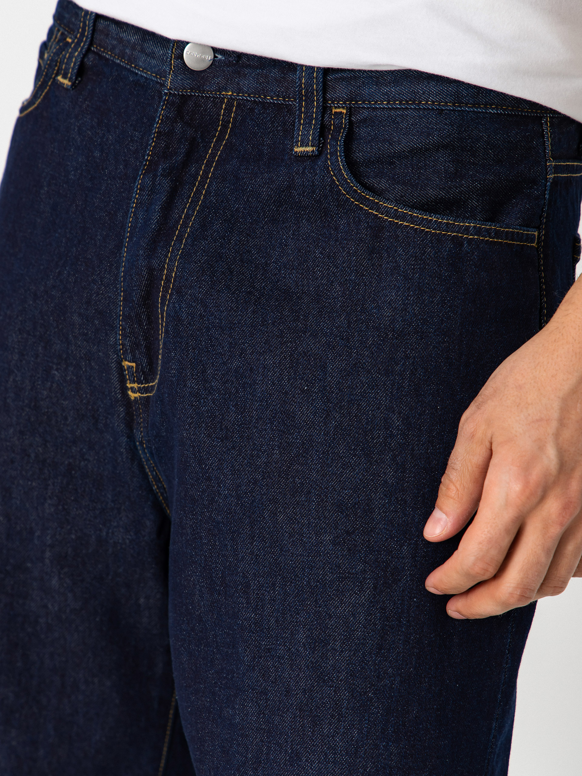 Шорти Carhartt WIP Landon (blue rinsed)