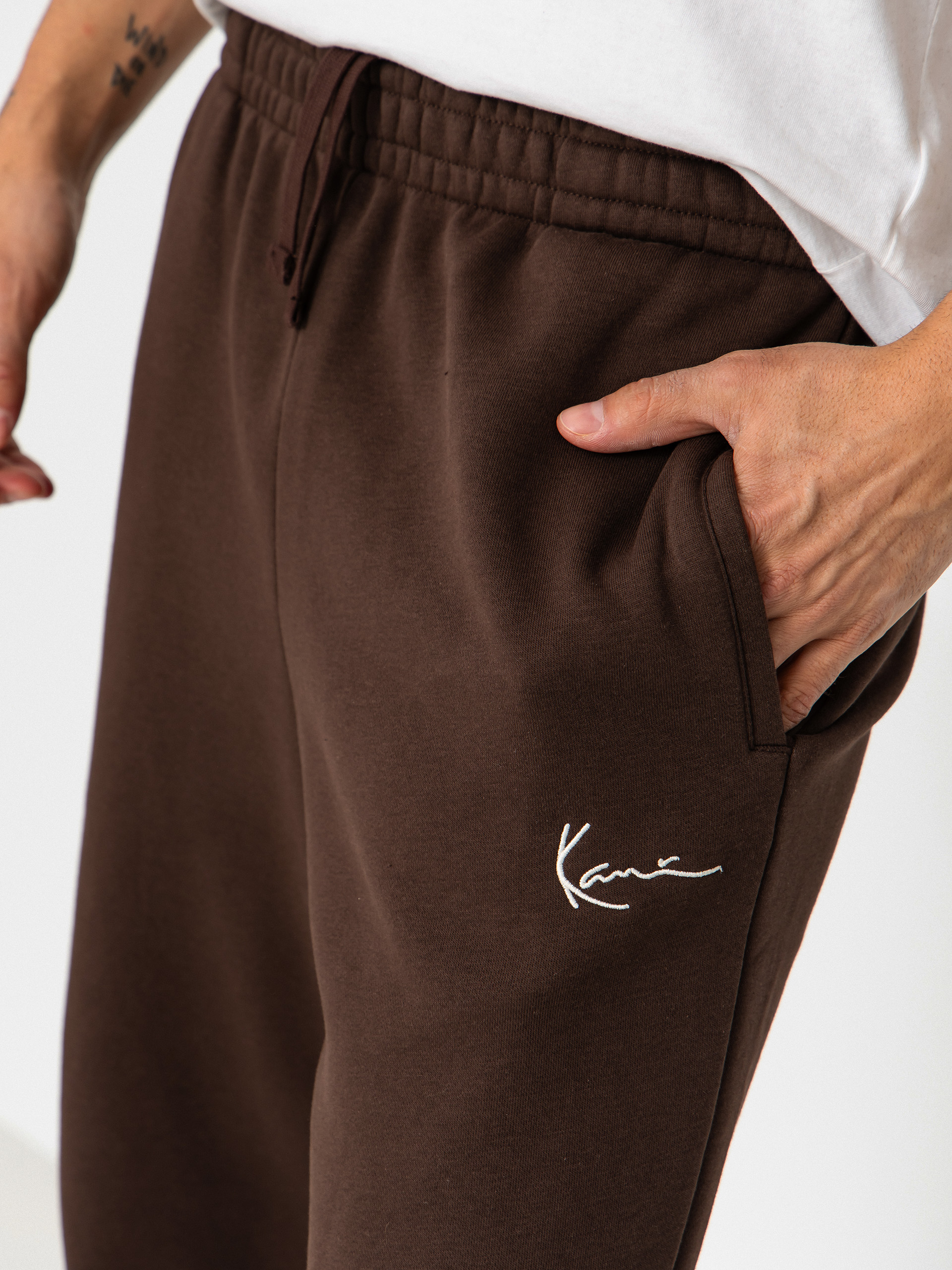 Штани Karl Kani Small Signature Essential Baggy (brown)