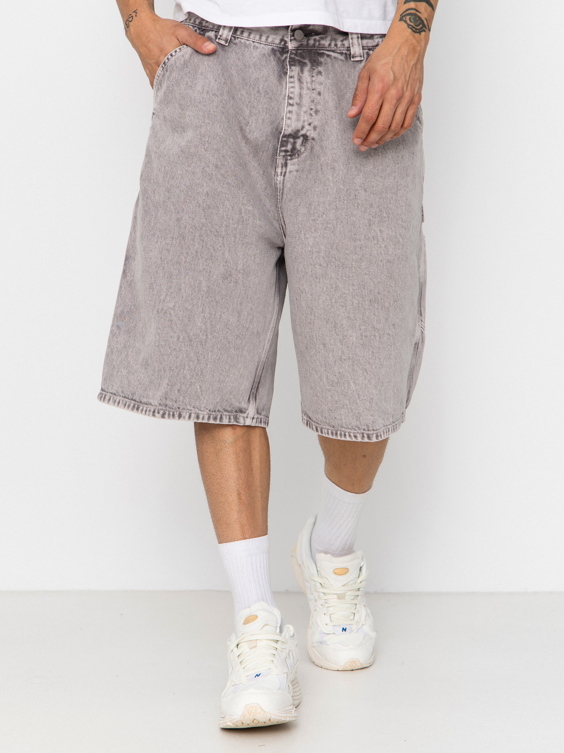 Шорти Carhartt WIP OG Single Knee (shale chalk wash)