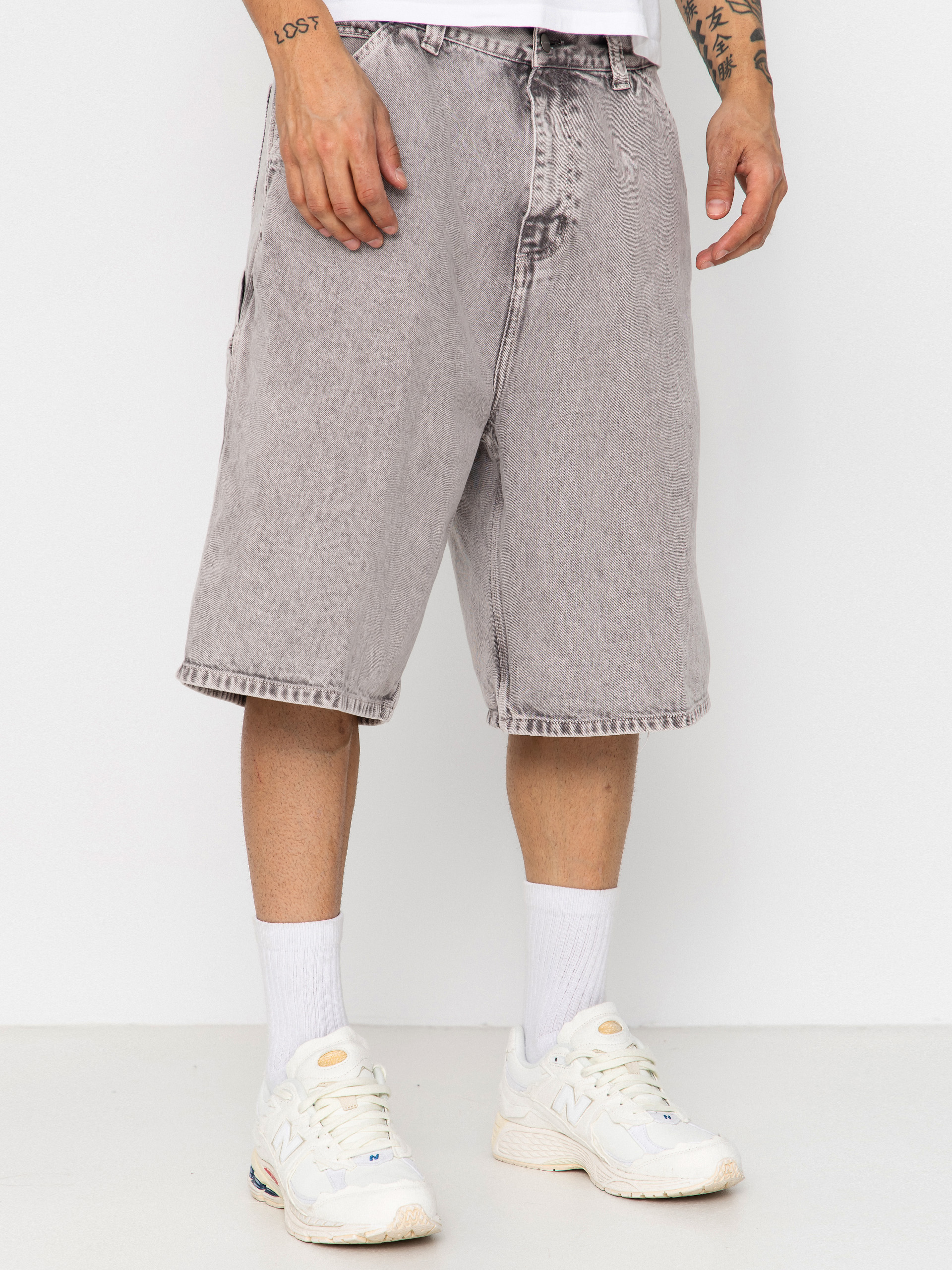 Шорти Carhartt WIP OG Single Knee (shale chalk wash)