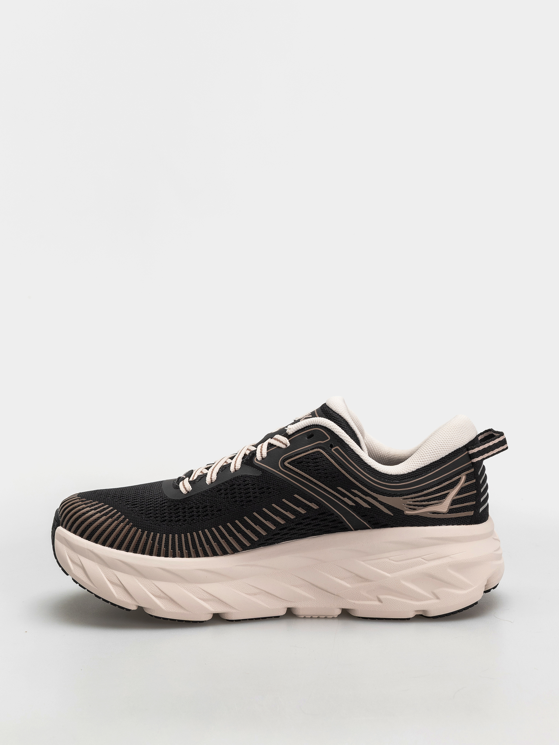 Взуття Hoka Bondi 7 Wmn (black/rose cream)