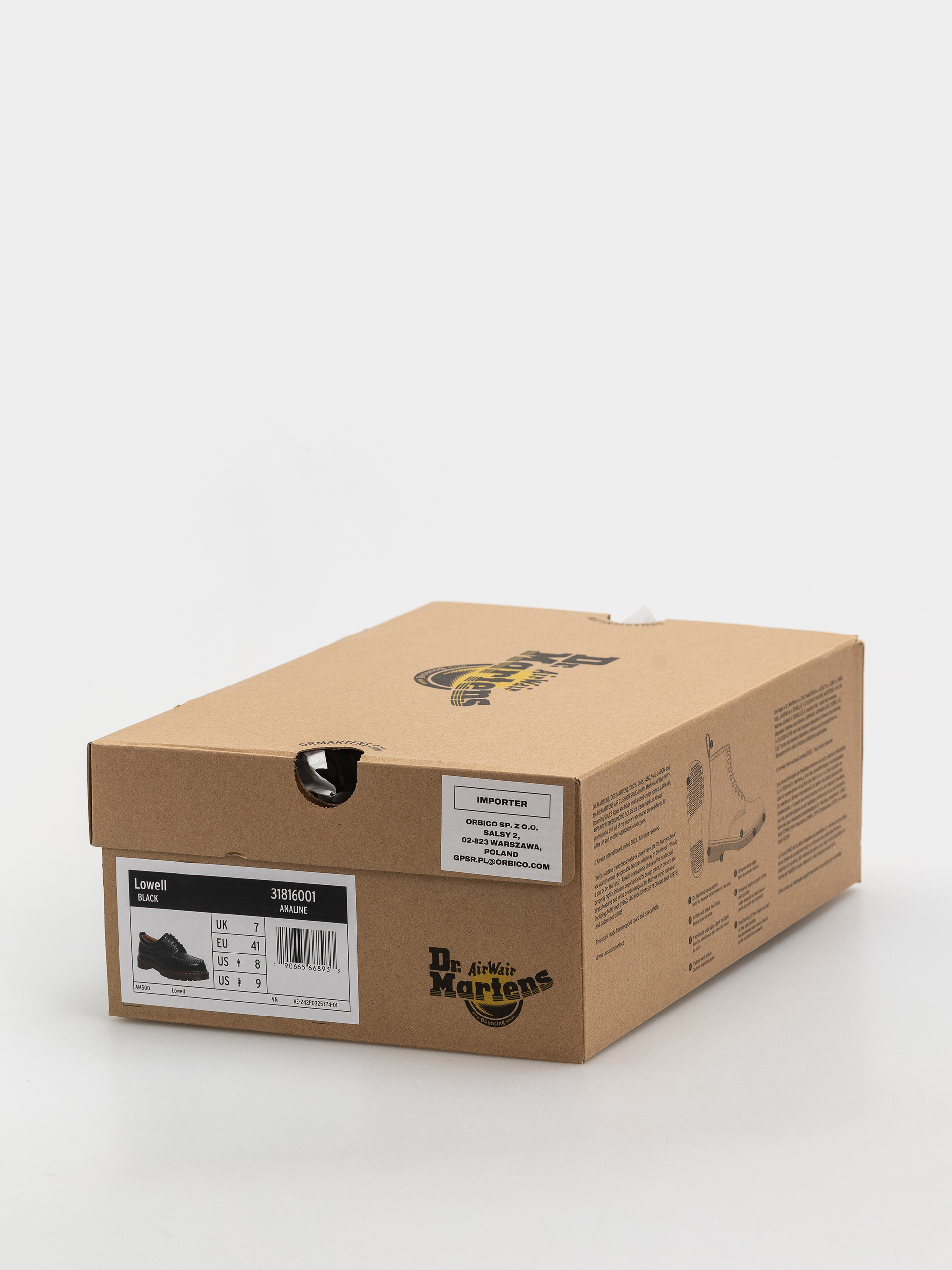 Взуття Dr. Martens Lowell (black analine)