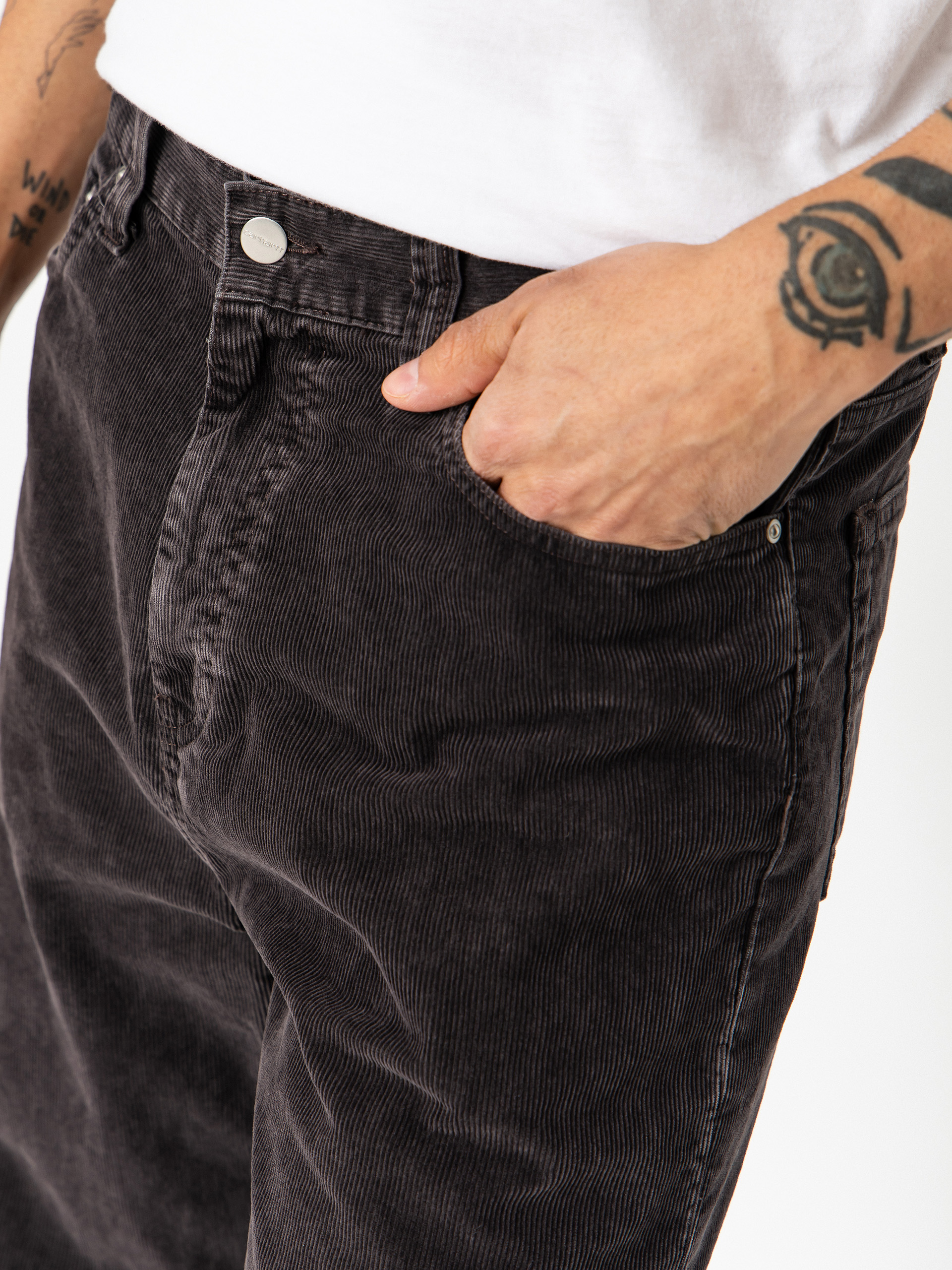 Штани Carhartt WIP Aaron (shale)