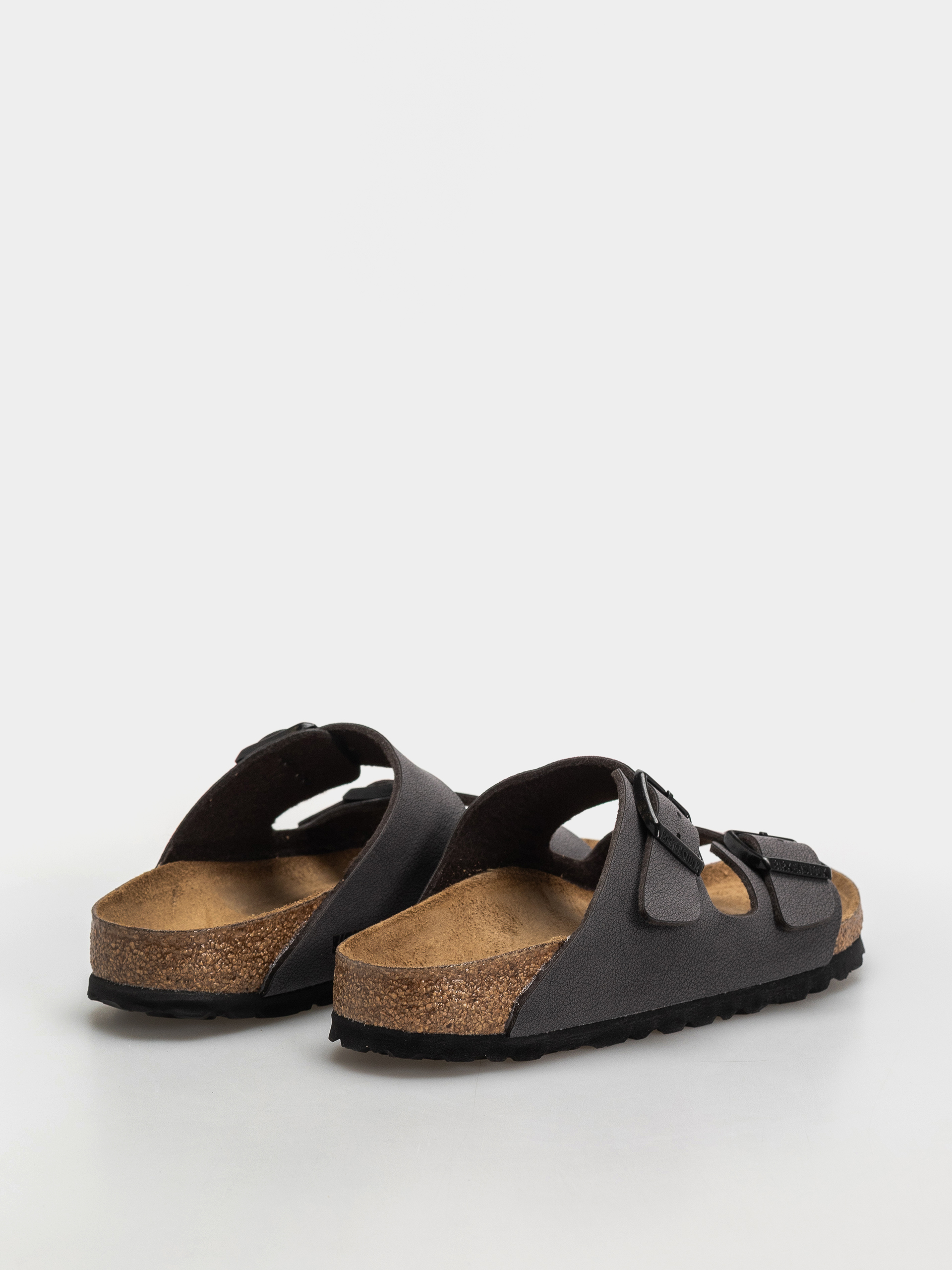Шльопанці Birkenstock Arizona Birkibuc Narrow (velvet gray/black)