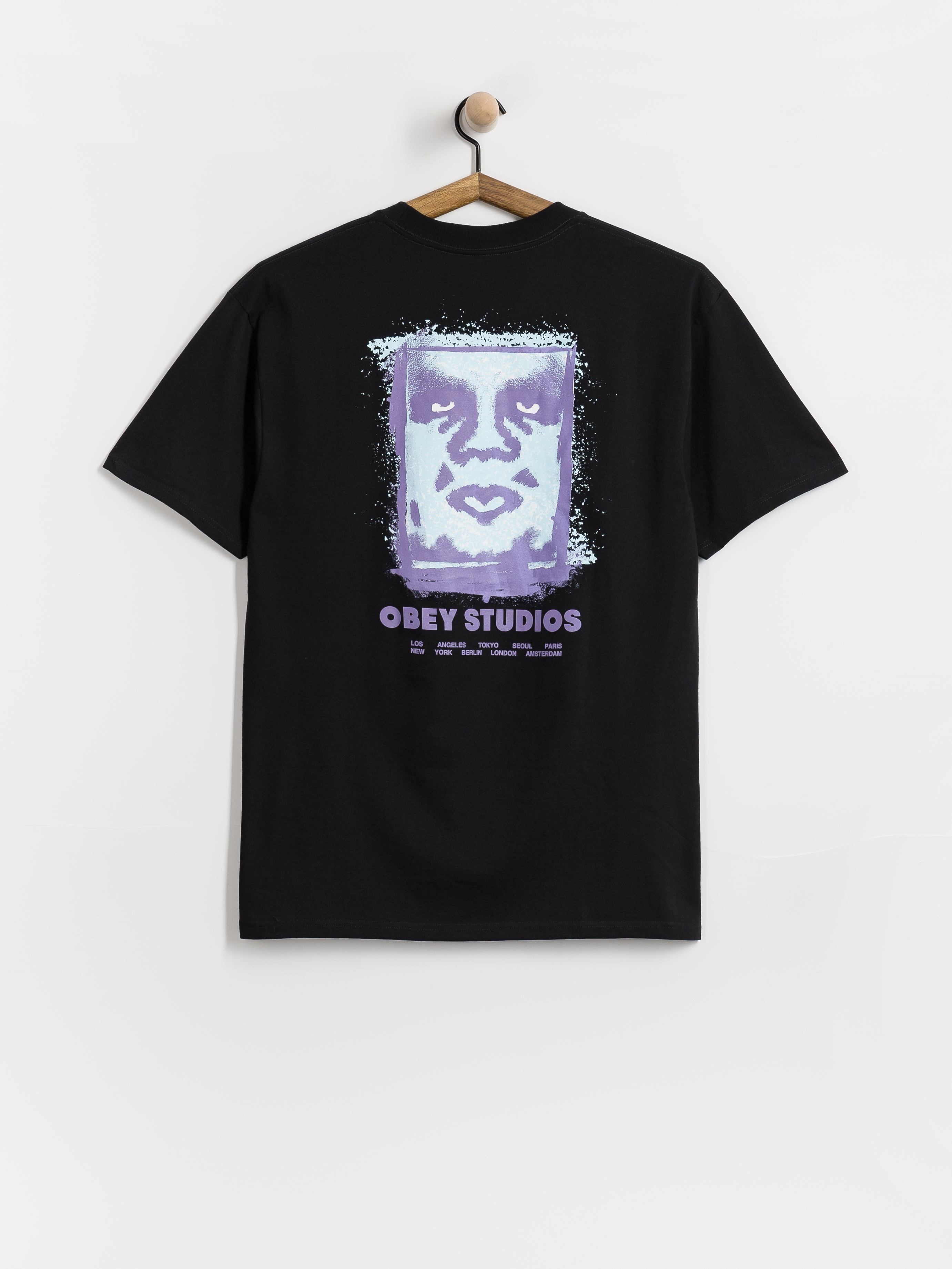 Футболка OBEY Chalky Icon (black)
